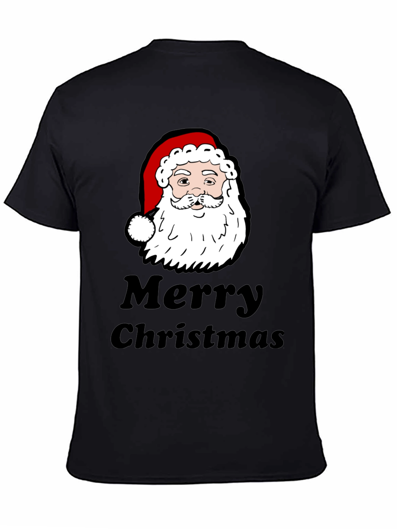 Merry Christmas Santa Graphic T-Shirt