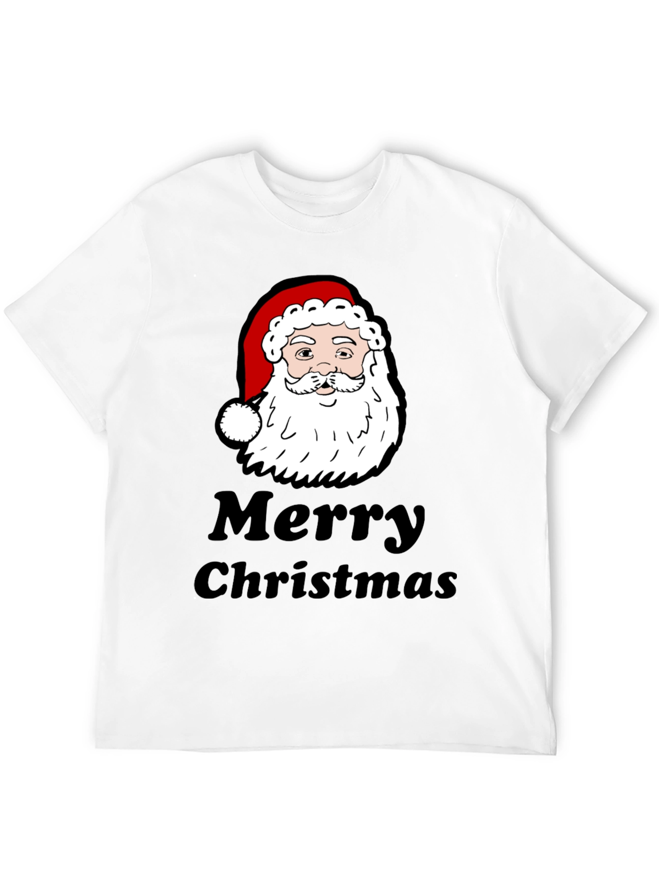 Merry Christmas Santa Graphic T-Shirt