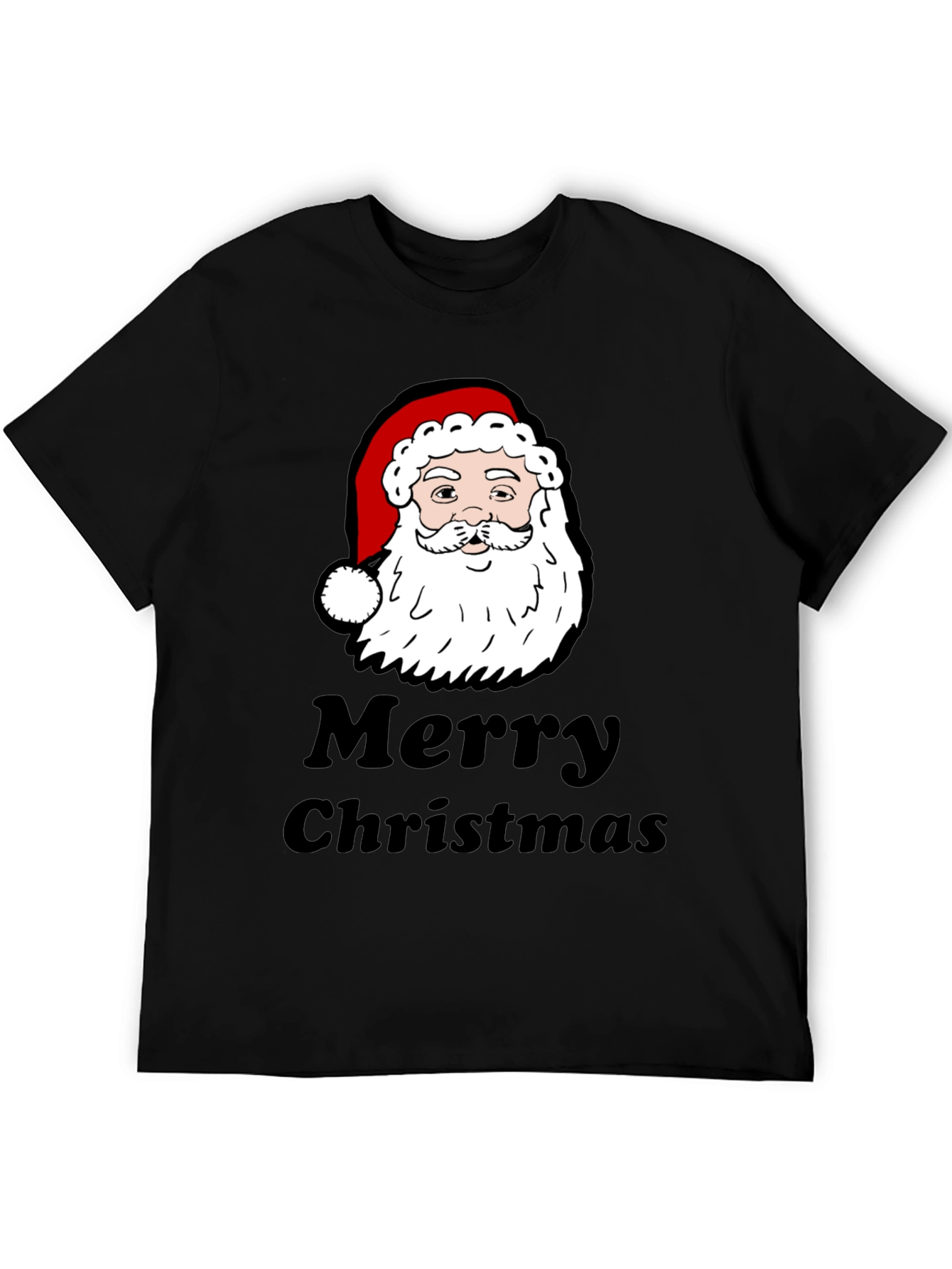 Merry Christmas Santa Graphic T-Shirt