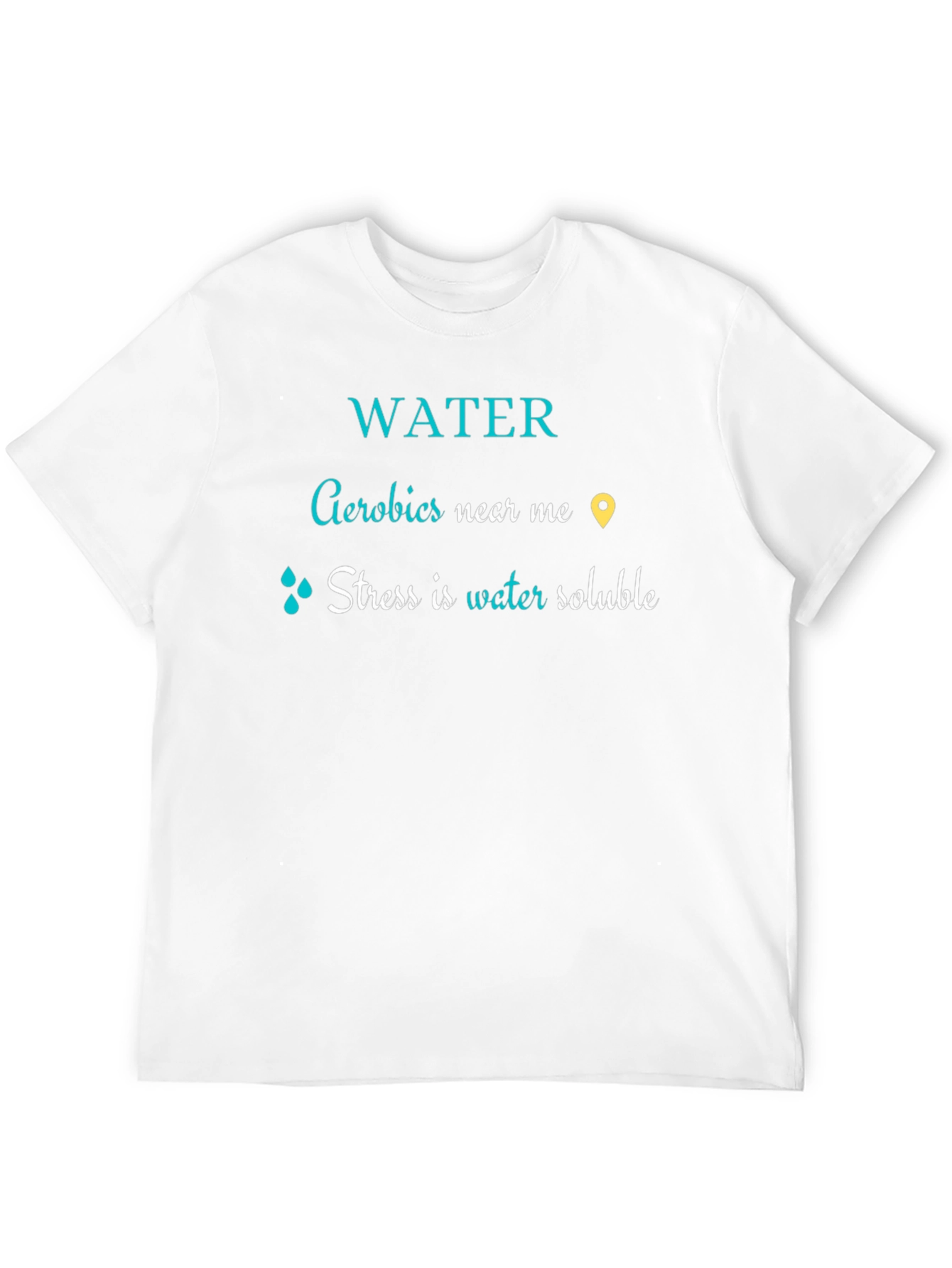 Water Aerobics Soluble Stress T-Shirt