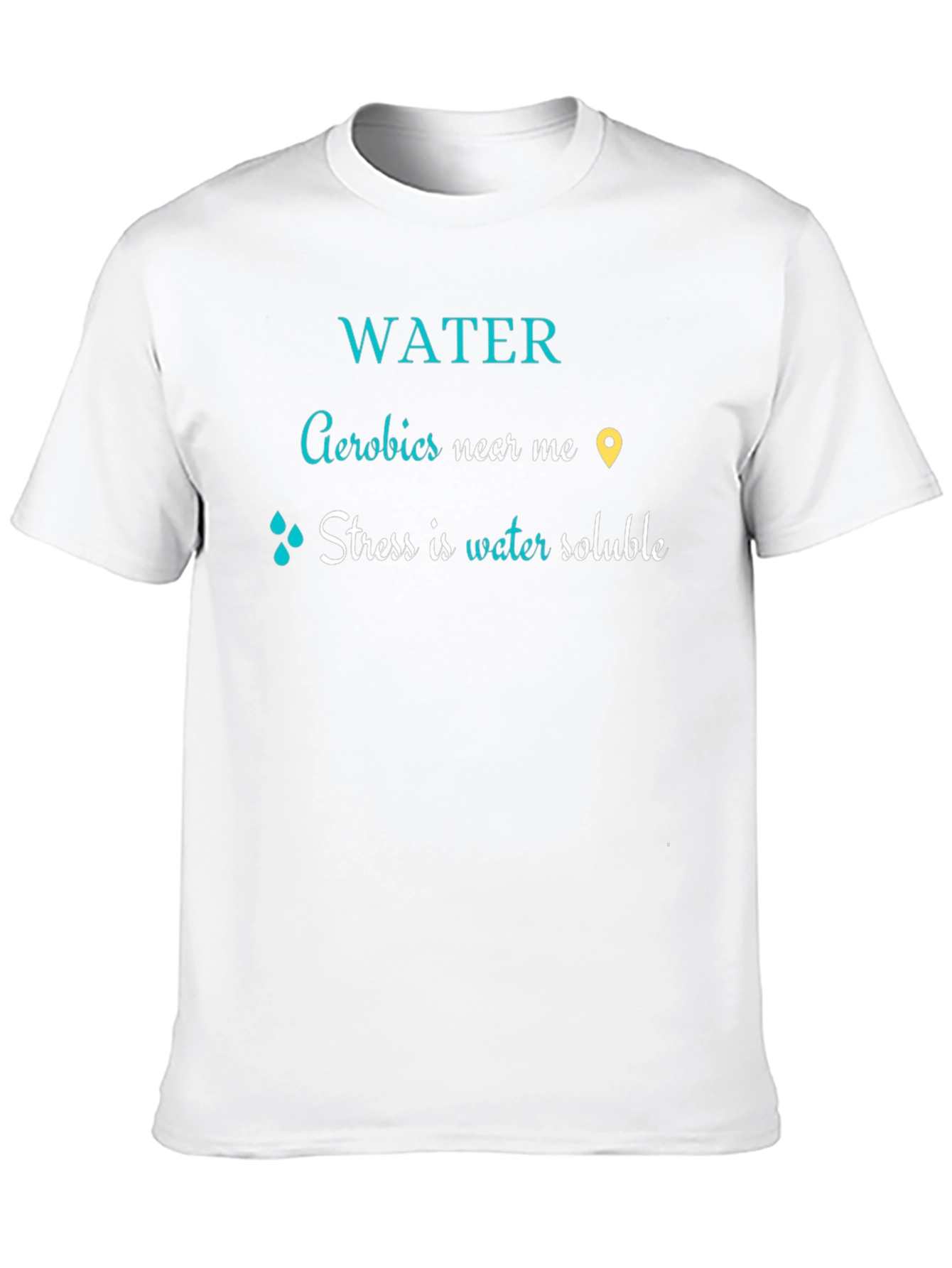 Water Aerobics Soluble Stress T-Shirt