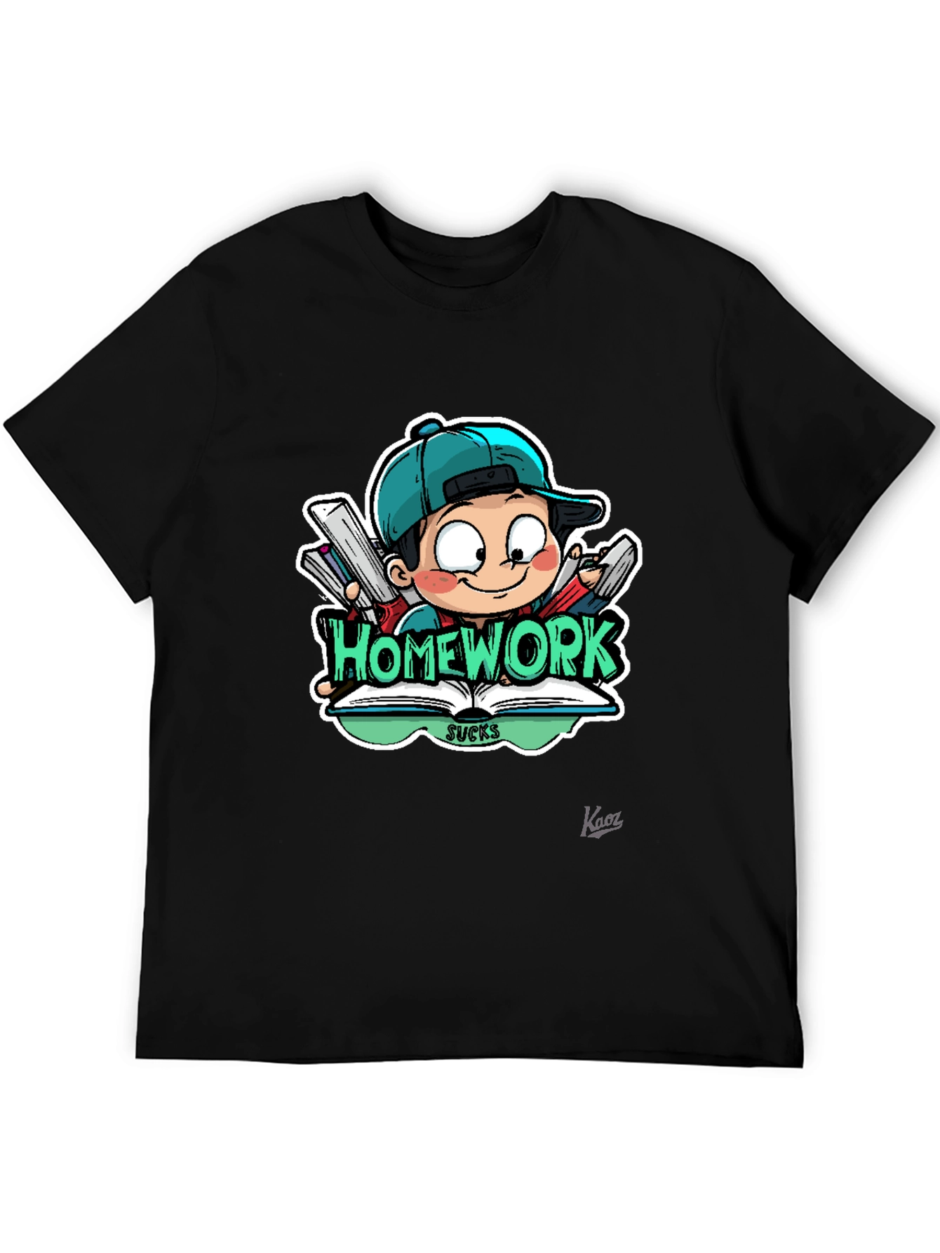 Homework Sucks T-Shirt - Student Life Tee