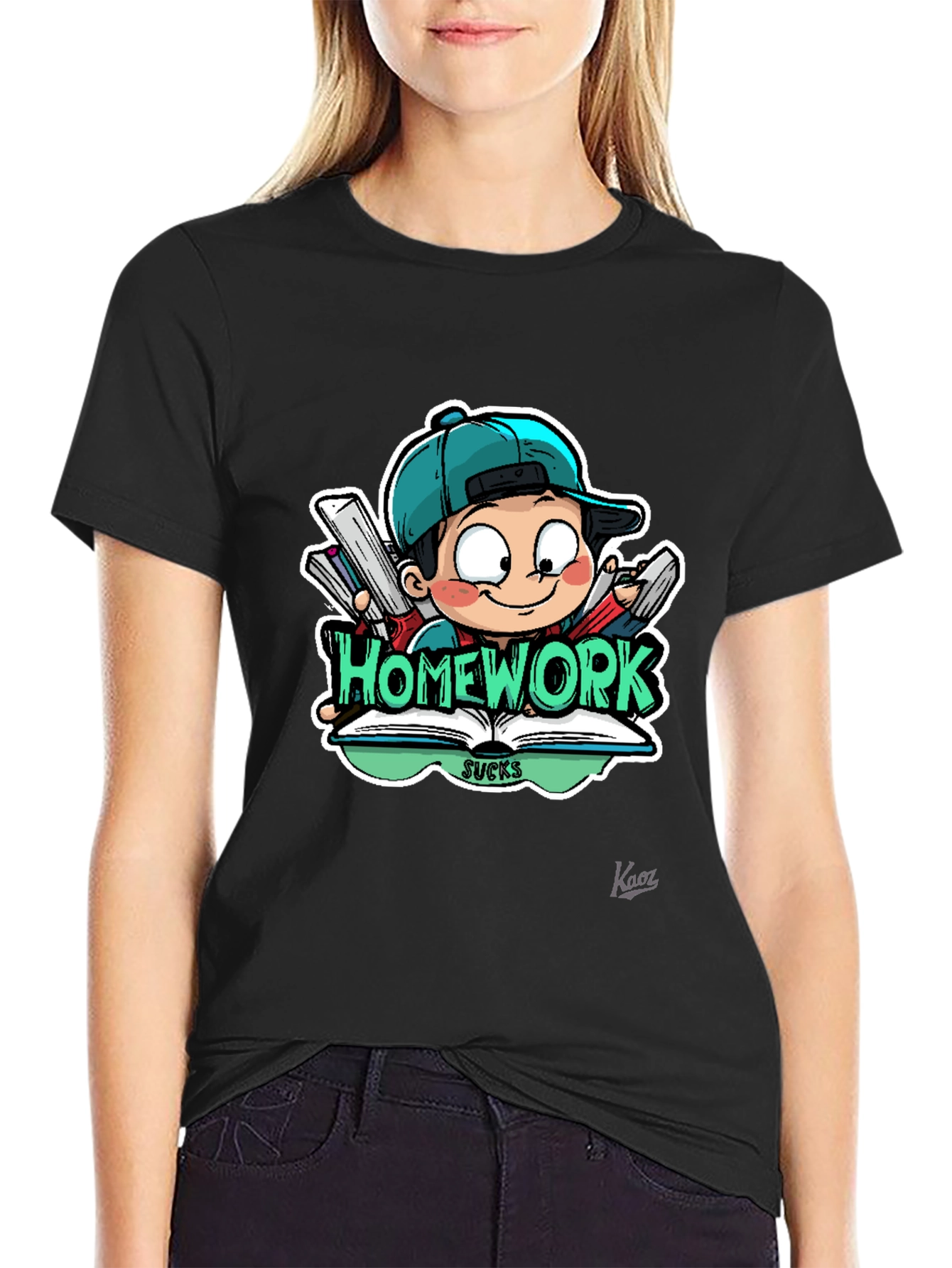 Homework Sucks T-Shirt - Student Life Tee