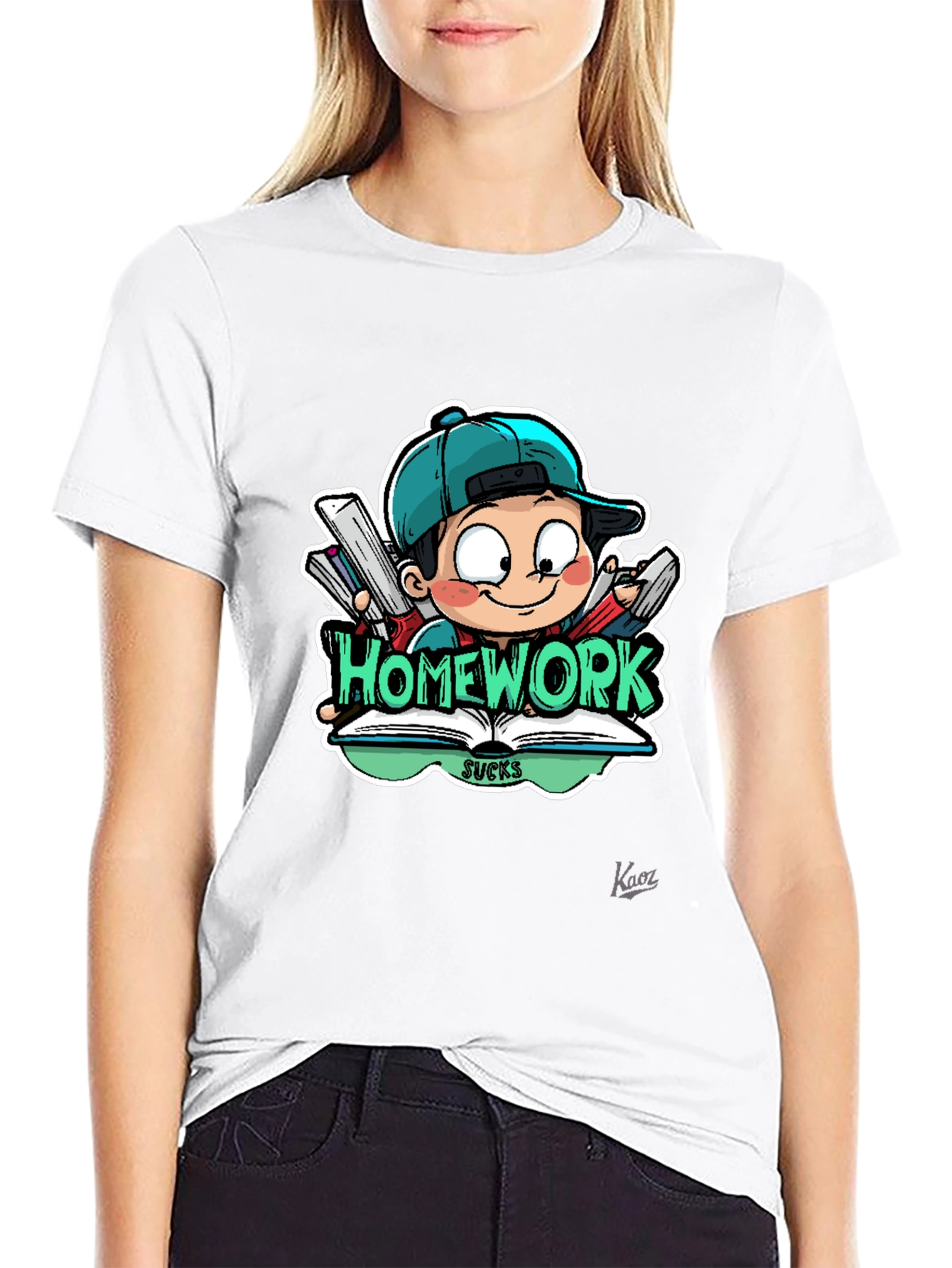 Homework Sucks T-Shirt - Student Life Tee