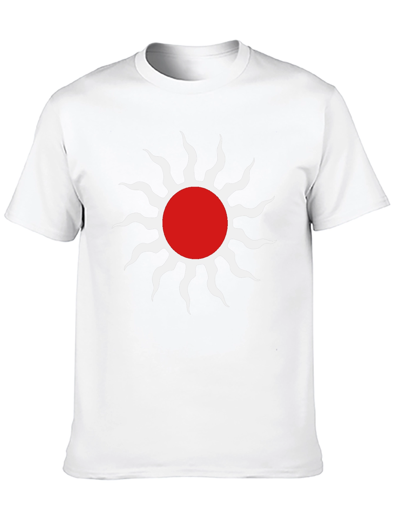 Sun Graphic Tee - Stylish Black T-Shirt