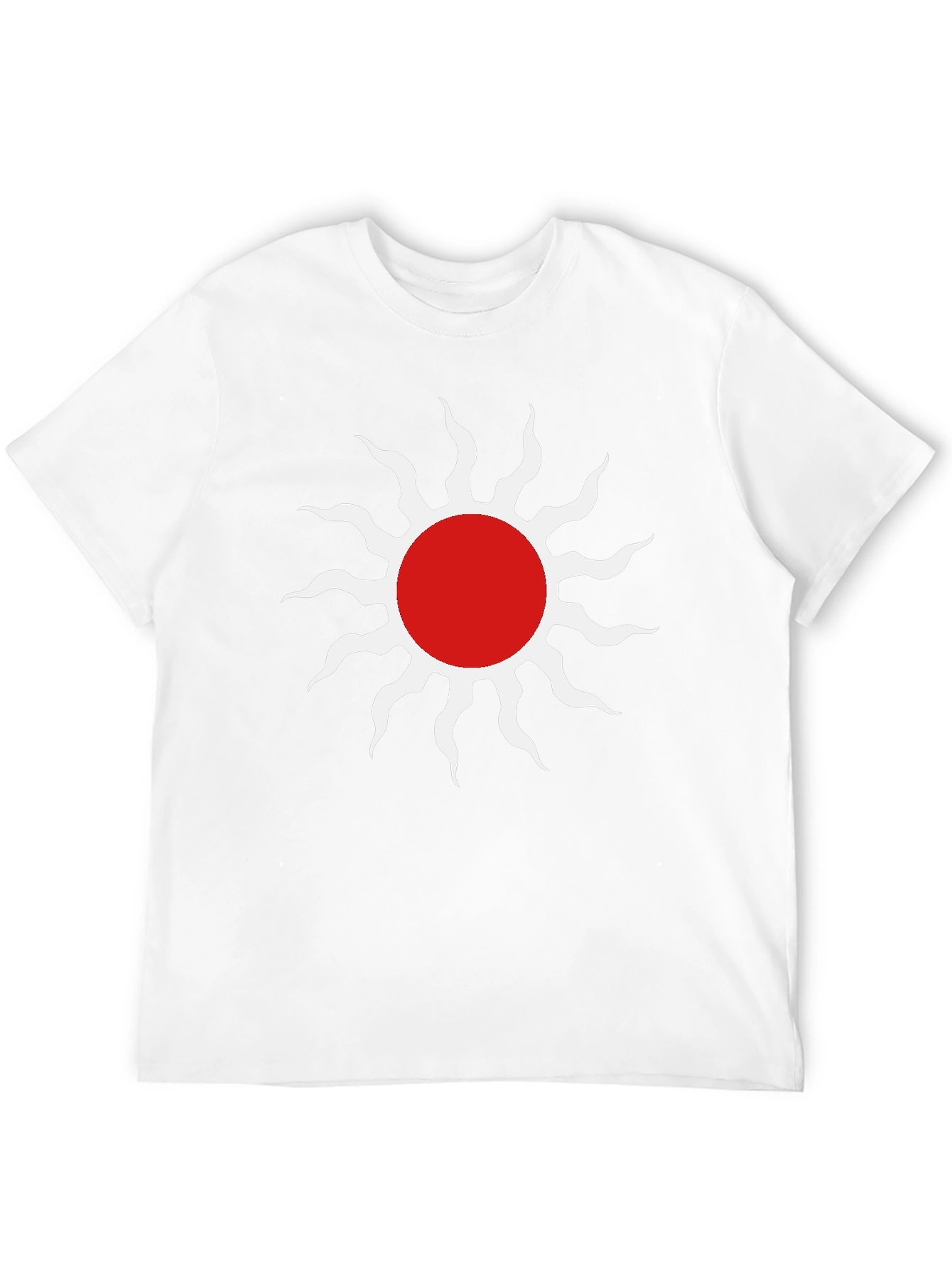 Sun Graphic Tee - Stylish Black T-Shirt