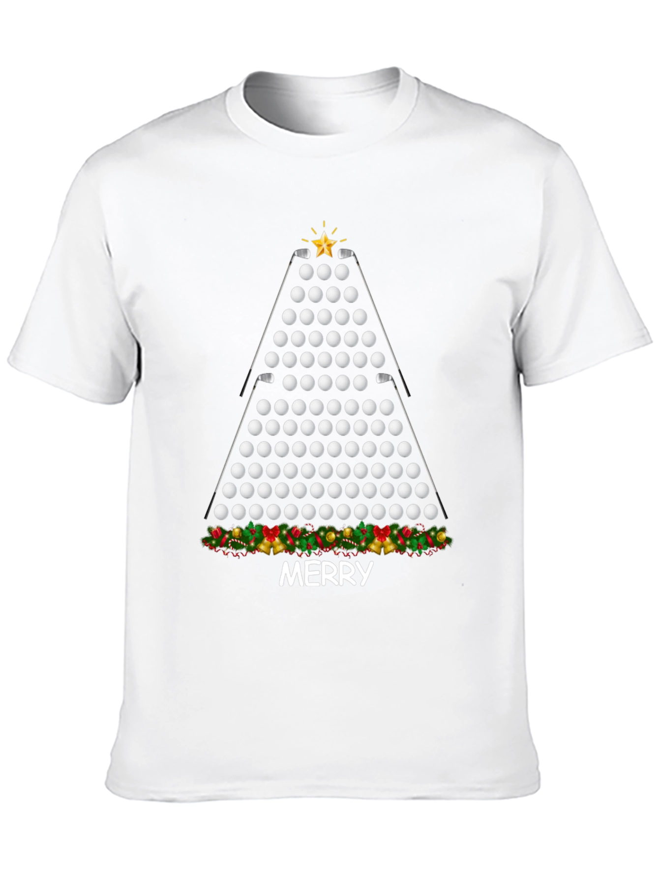 Festive Billiards Christmas Tree T-Shirt