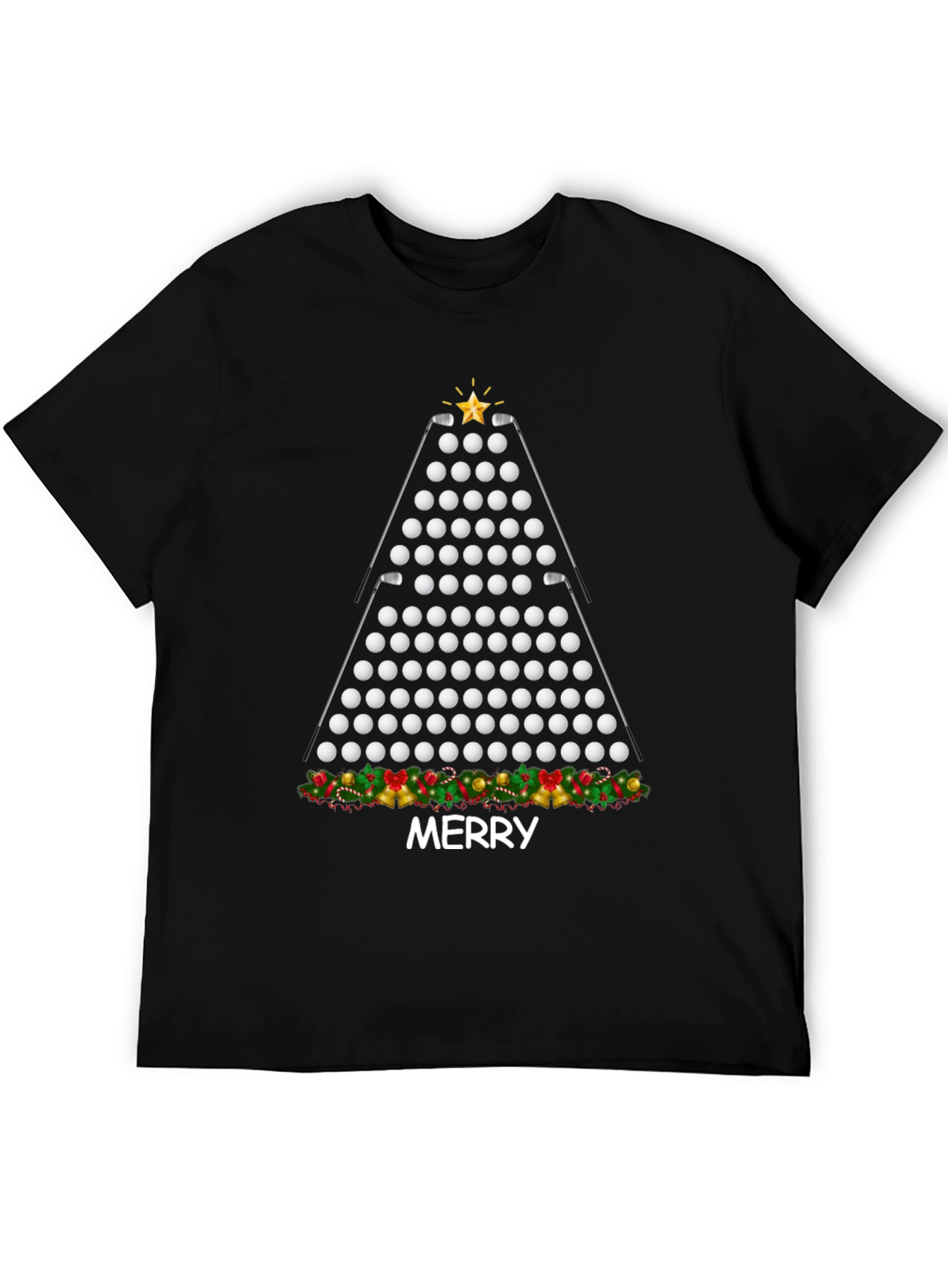 Festive Billiards Christmas Tree T-Shirt