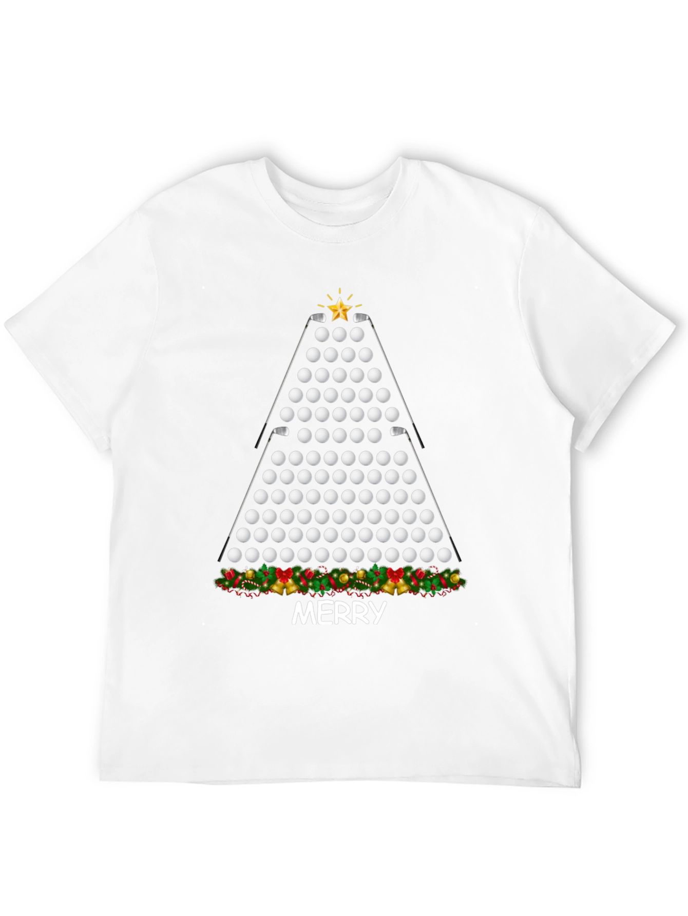 Festive Billiards Christmas Tree T-Shirt