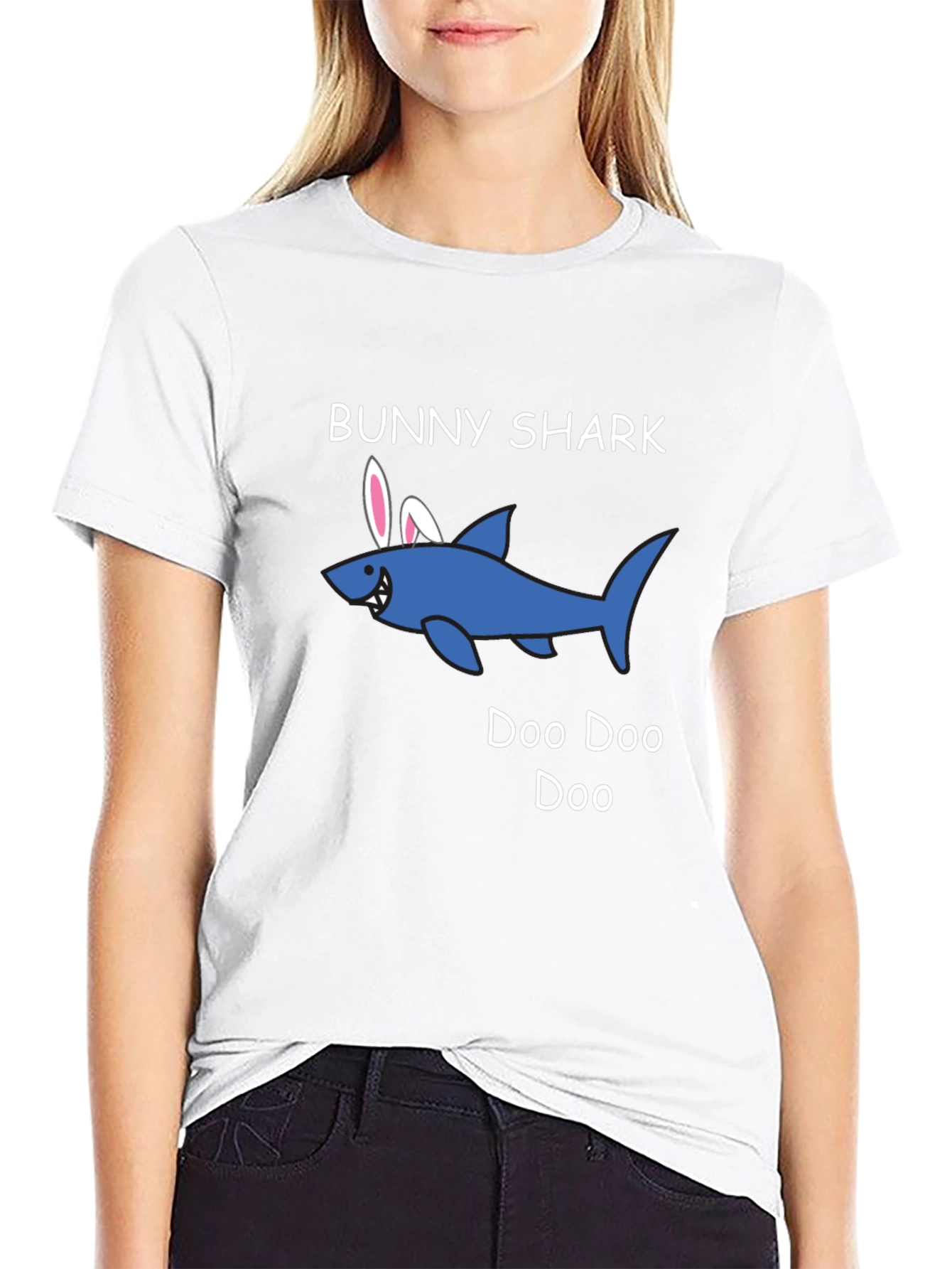 Bunny Shark Doo Doo Doo T-Shirt
