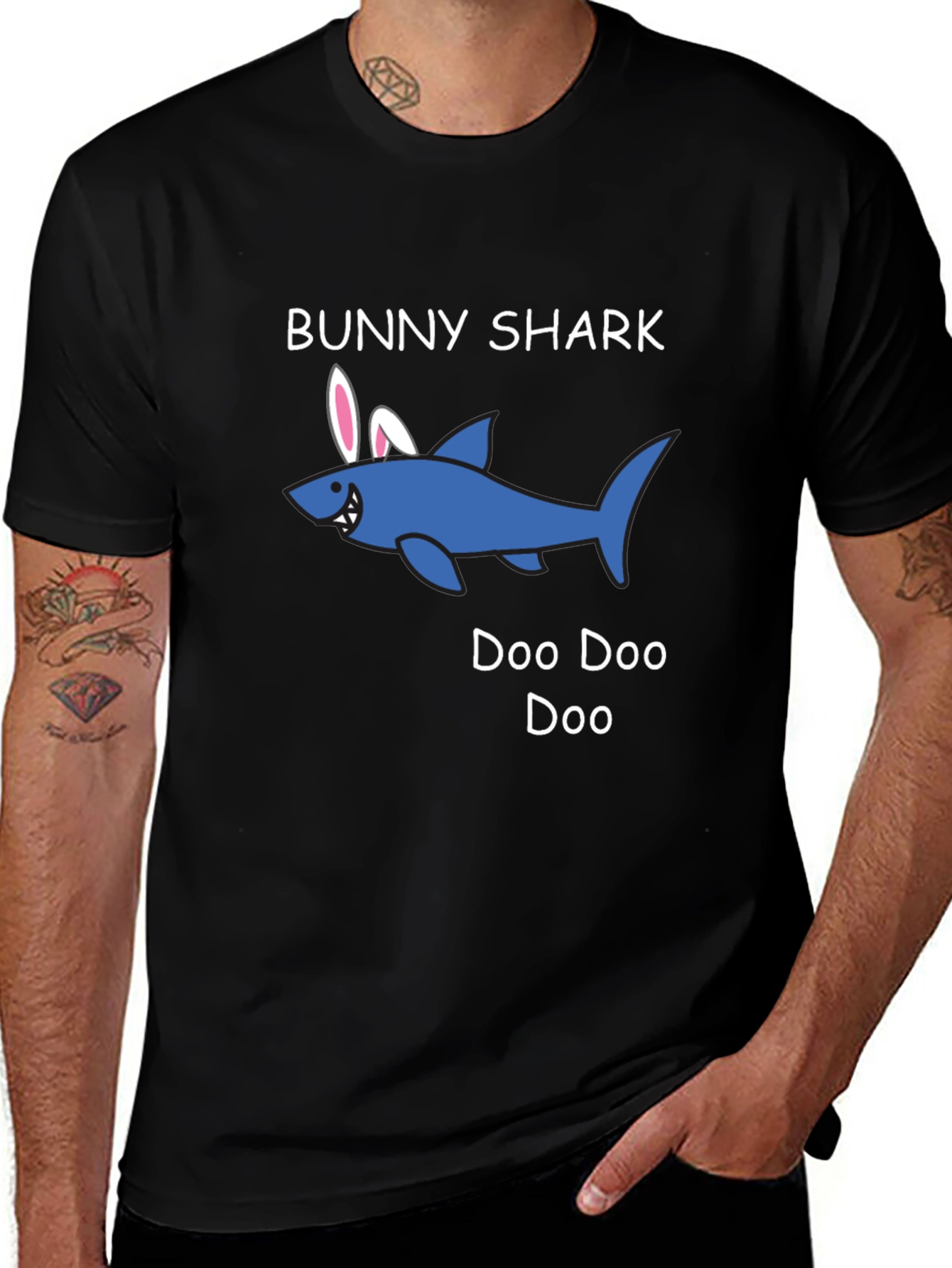 Bunny Shark Doo Doo Doo T-Shirt