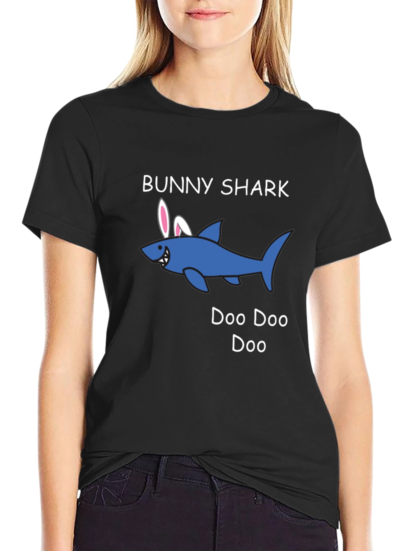 Bunny Shark Doo Doo Doo T-Shirt