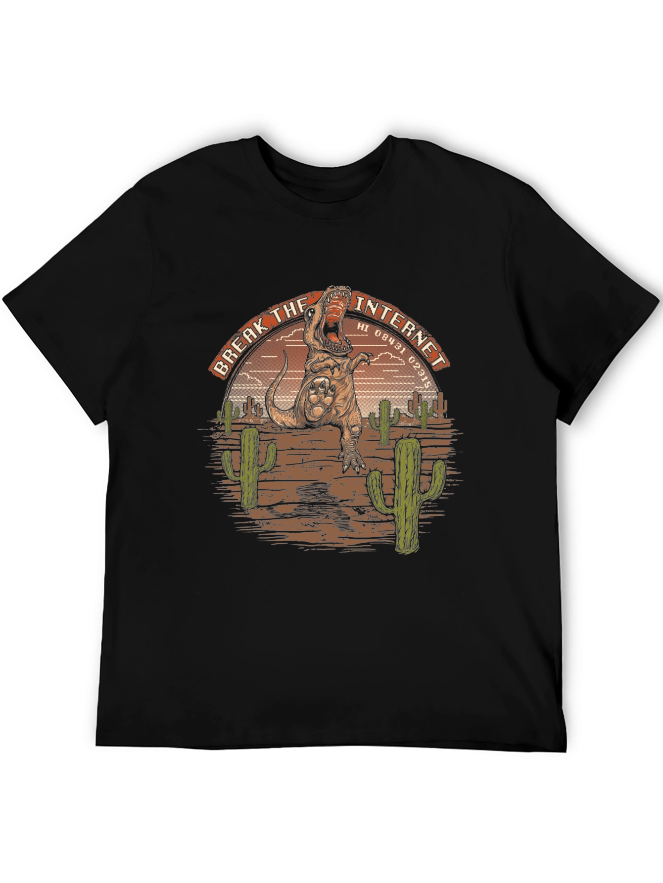 Break the Internet T-Rex Graphic Tee