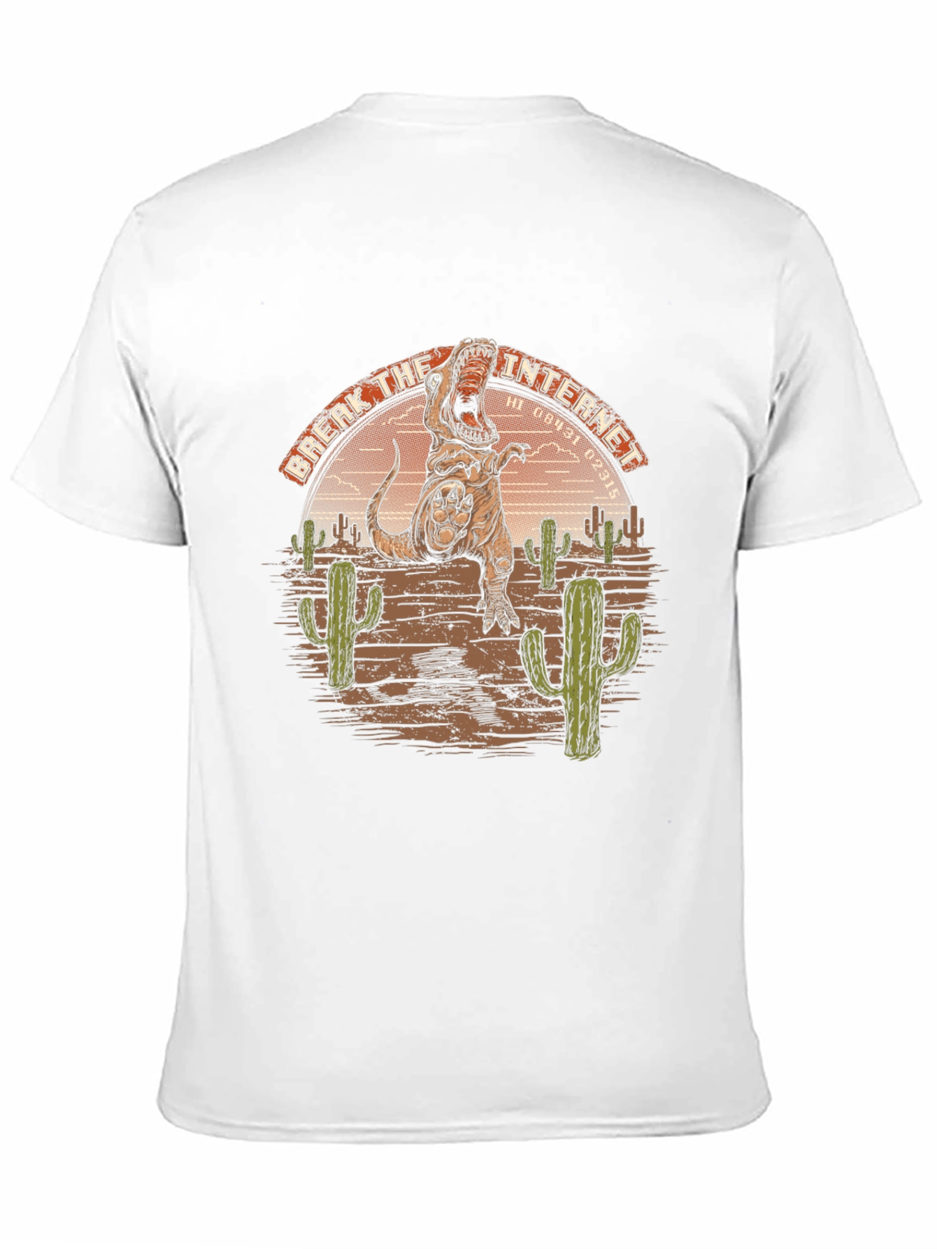Break the Internet T-Rex Graphic Tee