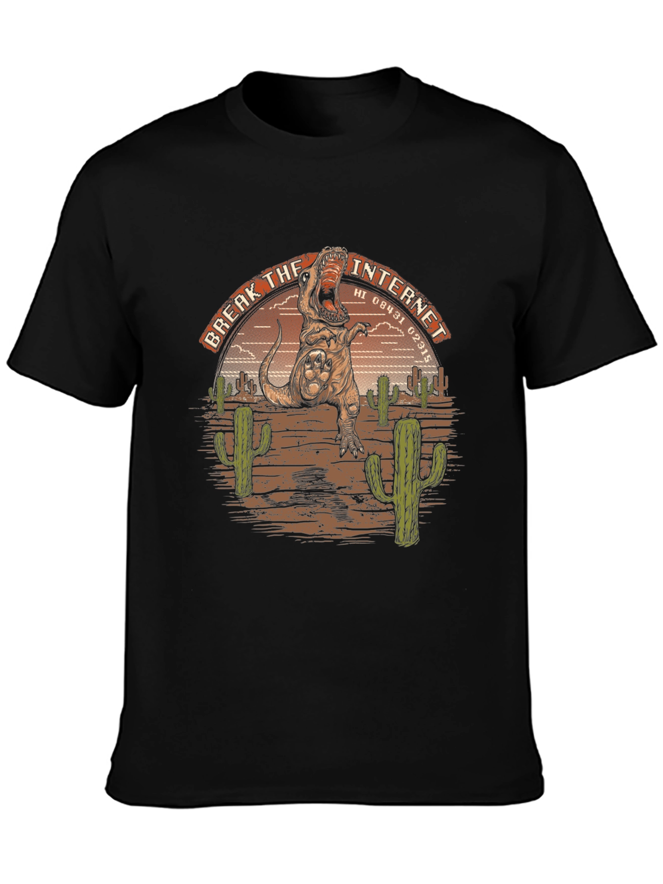 Break the Internet T-Rex Graphic Tee