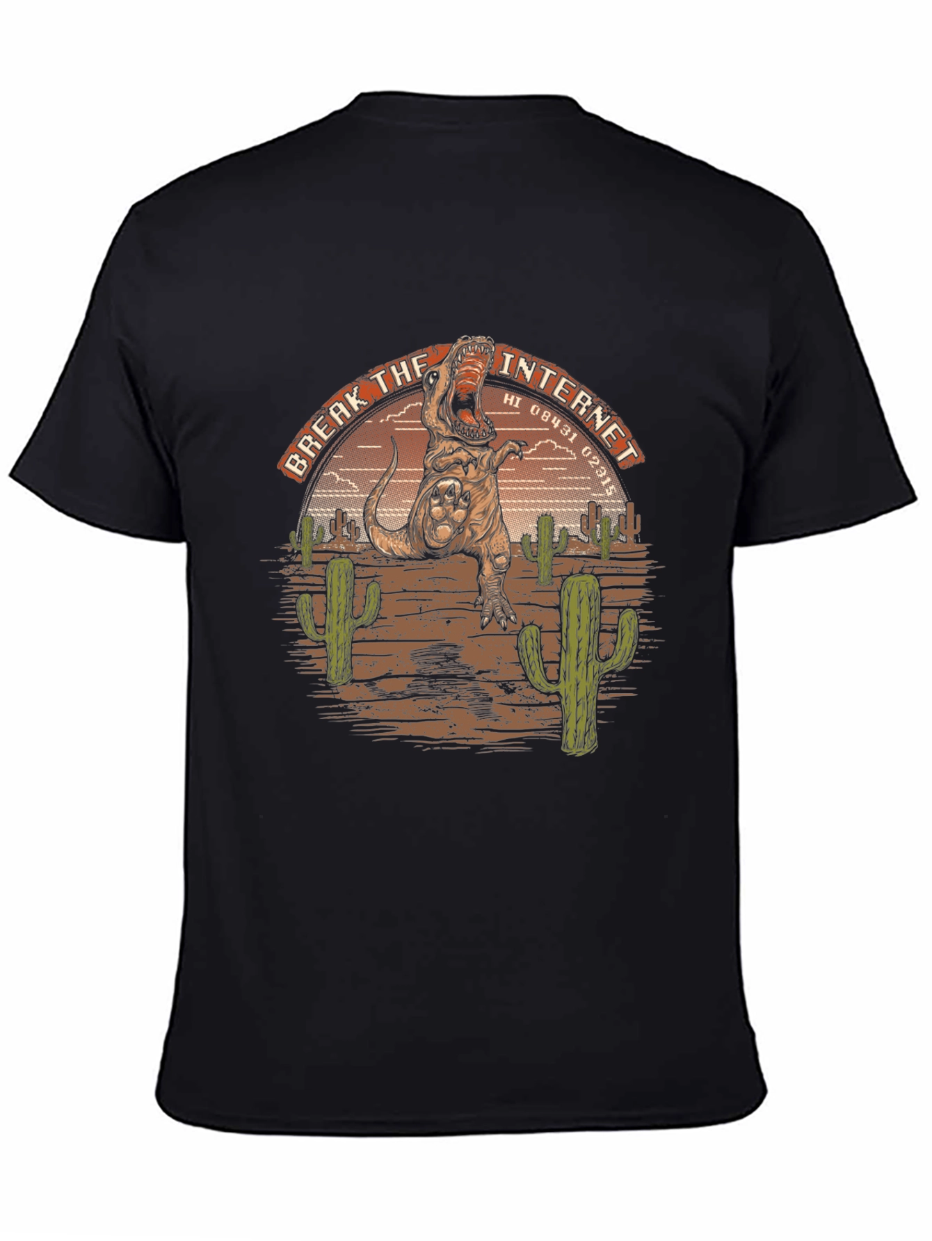 Break the Internet T-Rex Graphic Tee