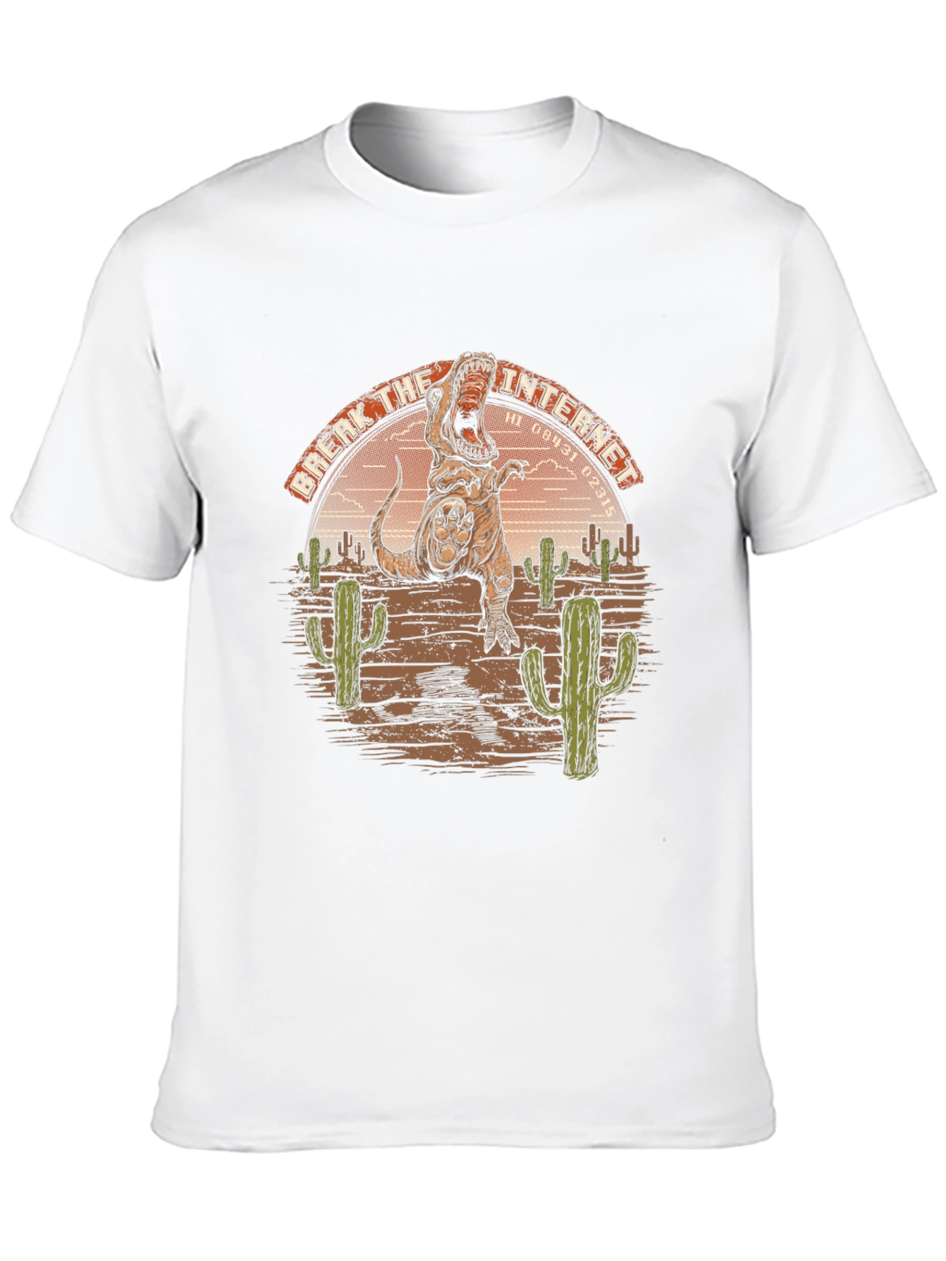 Break the Internet T-Rex Graphic Tee