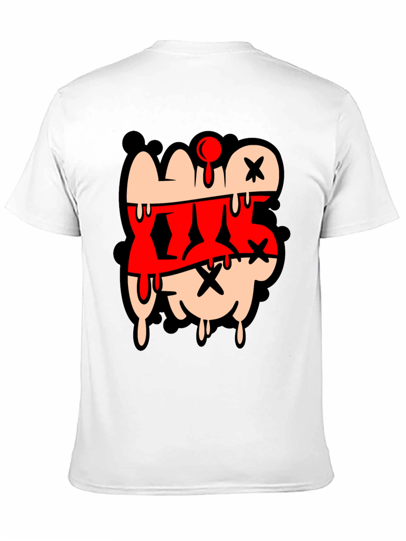 XXX Graphic T-Shirt - Black Crew Neck Tee