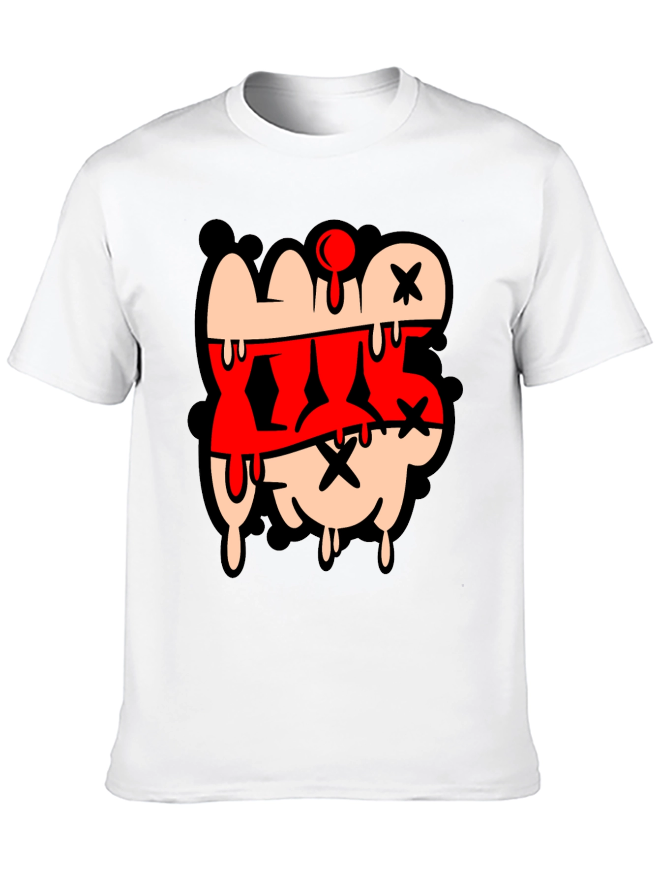 XXX Graphic T-Shirt - Black Crew Neck Tee