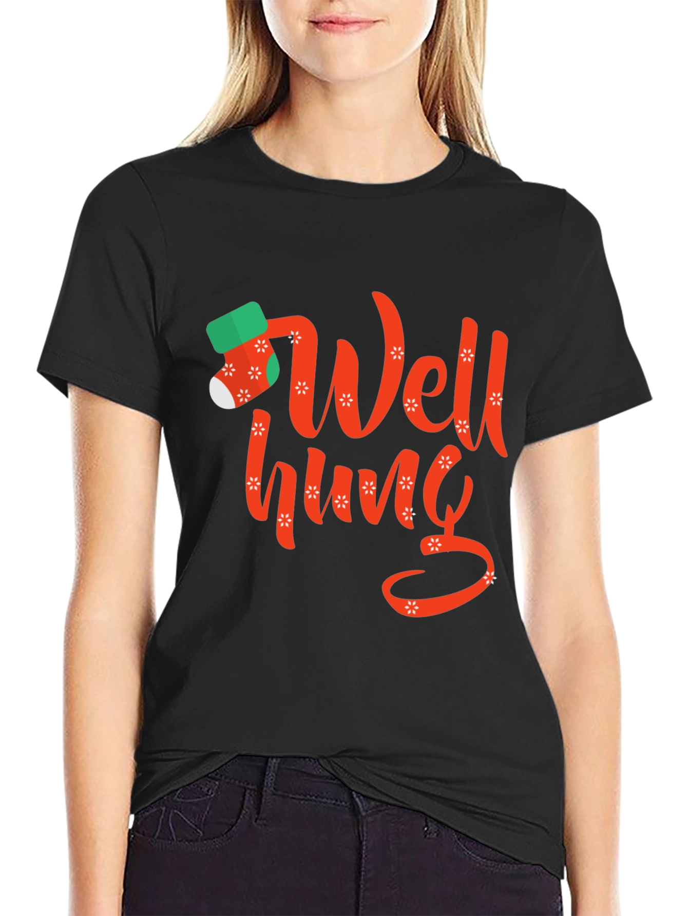 Well Hung Christmas T-Shirt