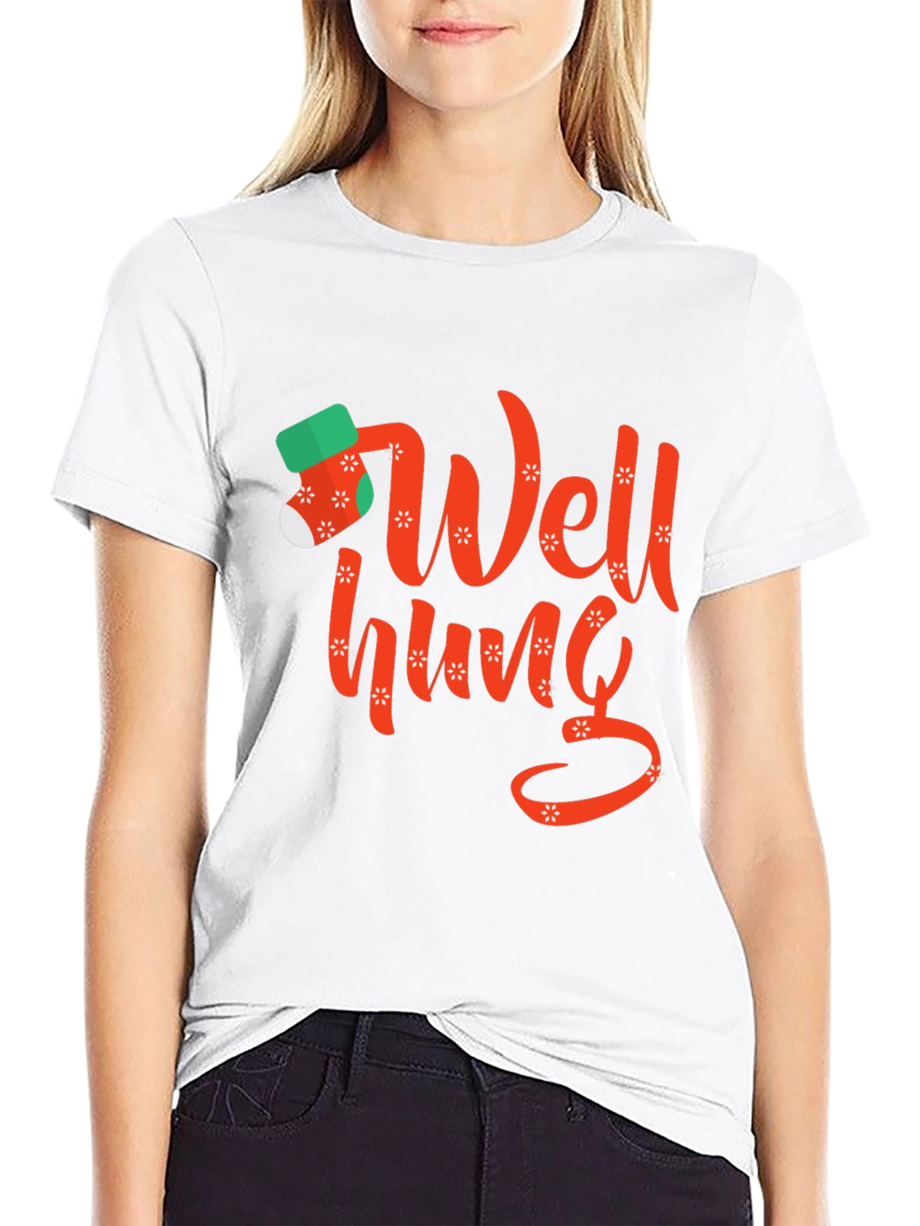 Well Hung Christmas T-Shirt