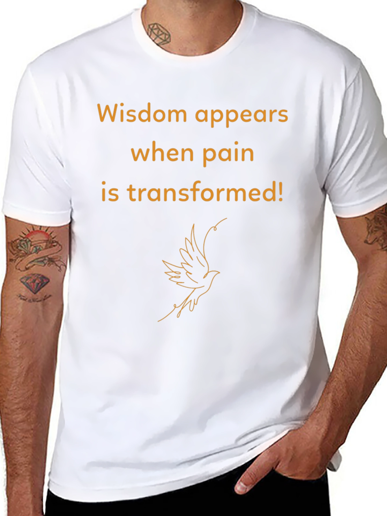 Wisdom T-Shirt - Inspirational Graphic Tee