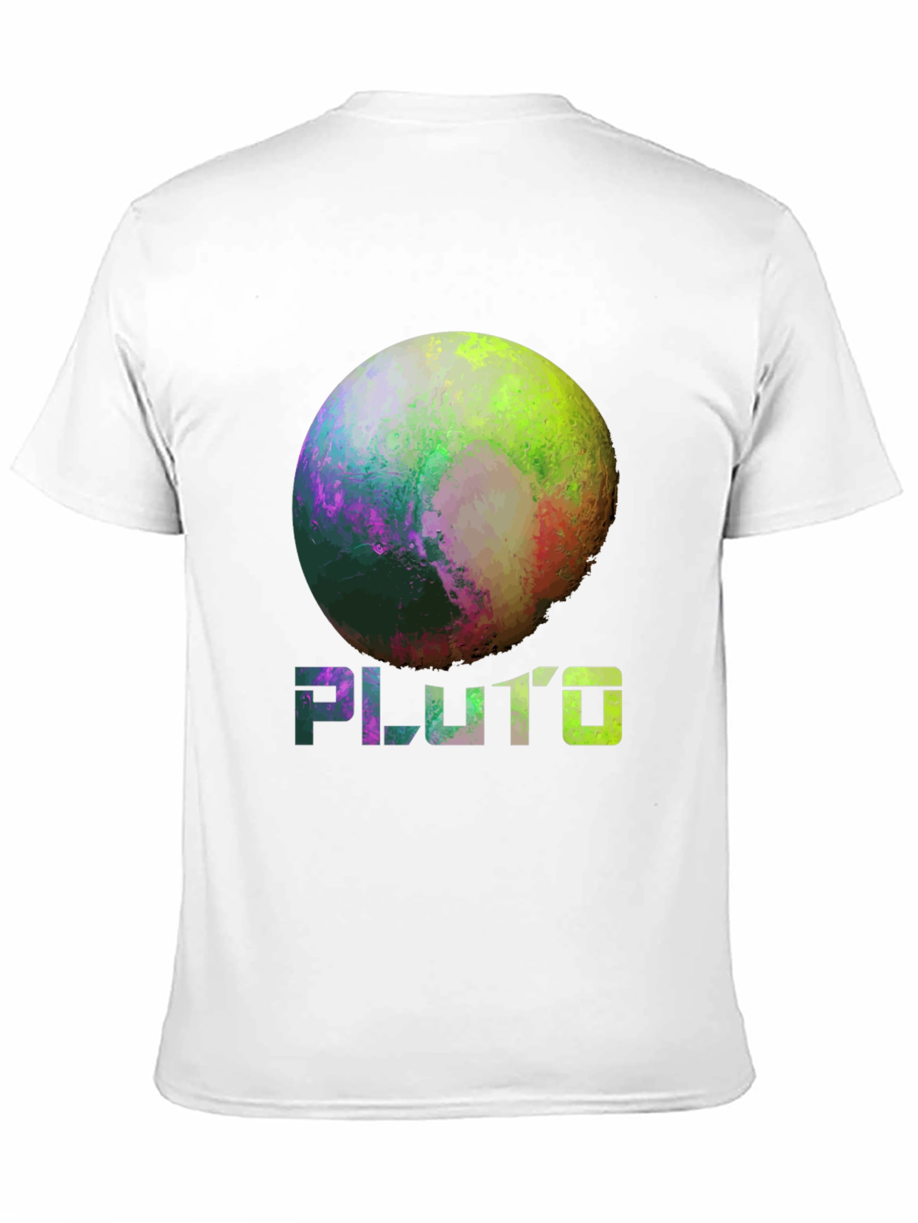 Pluto Planet Graphic Tee - Space Lover T-Shirt