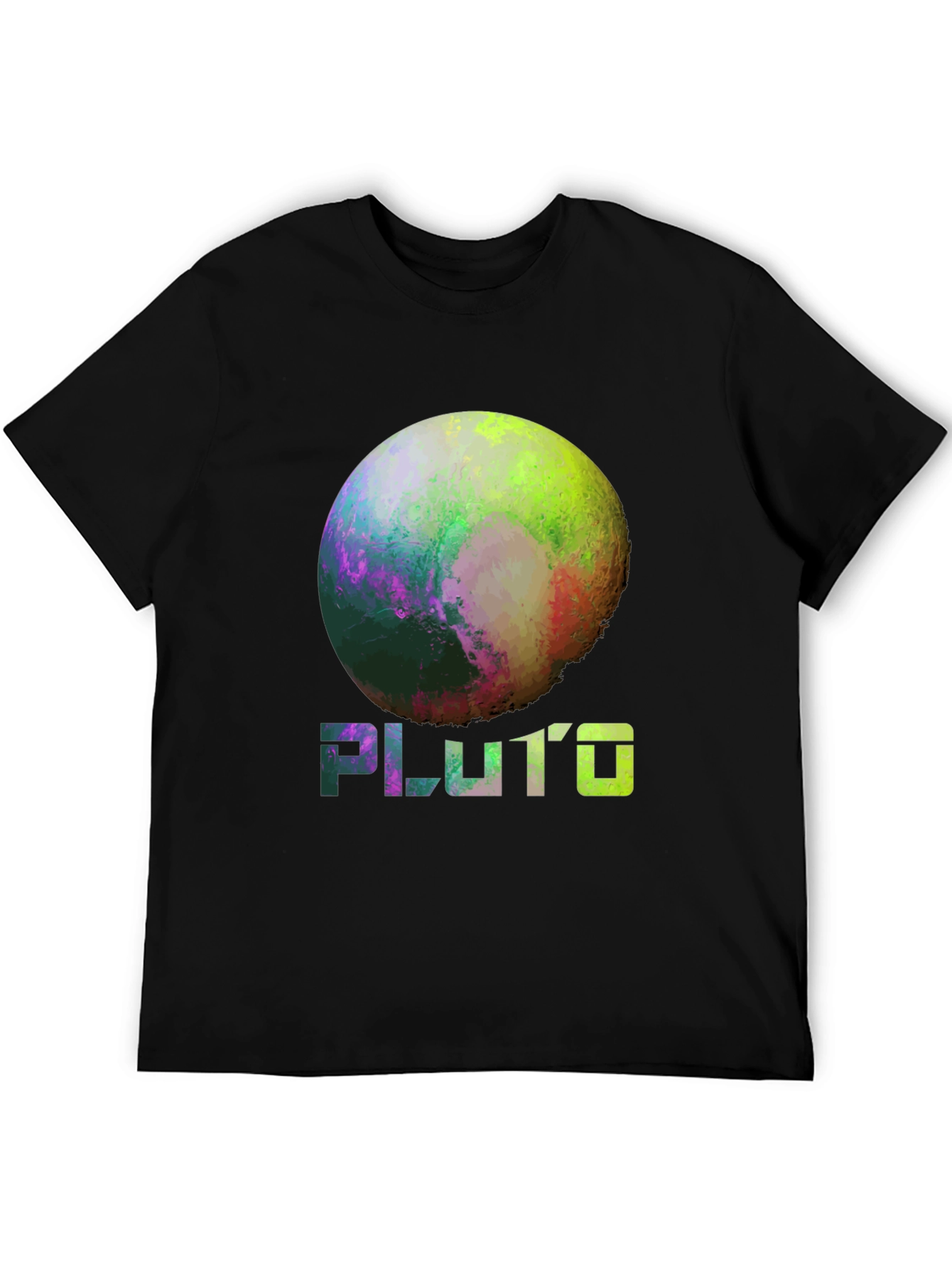 Pluto Planet Graphic Tee - Space Lover T-Shirt