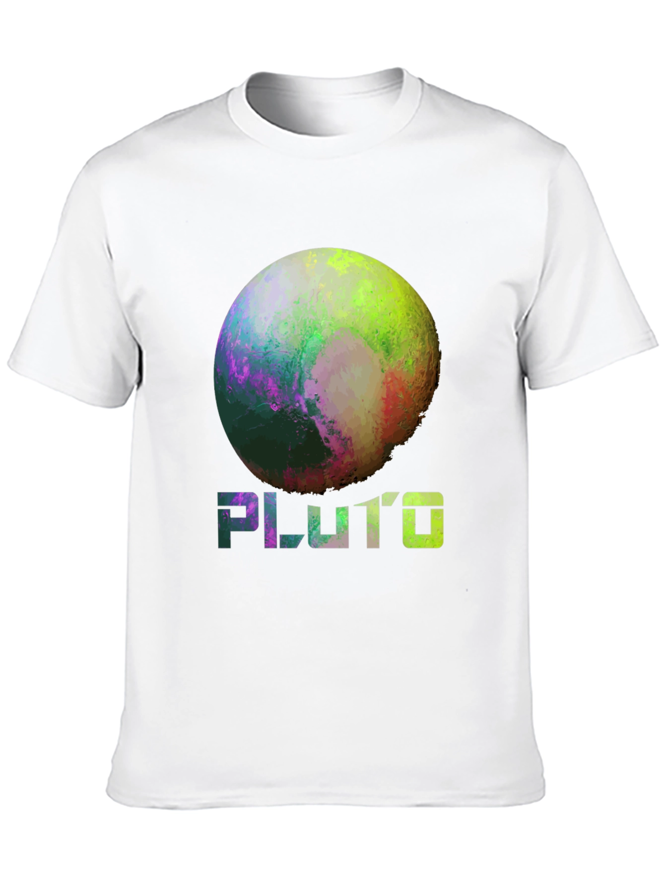 Pluto Planet Graphic Tee - Space Lover T-Shirt