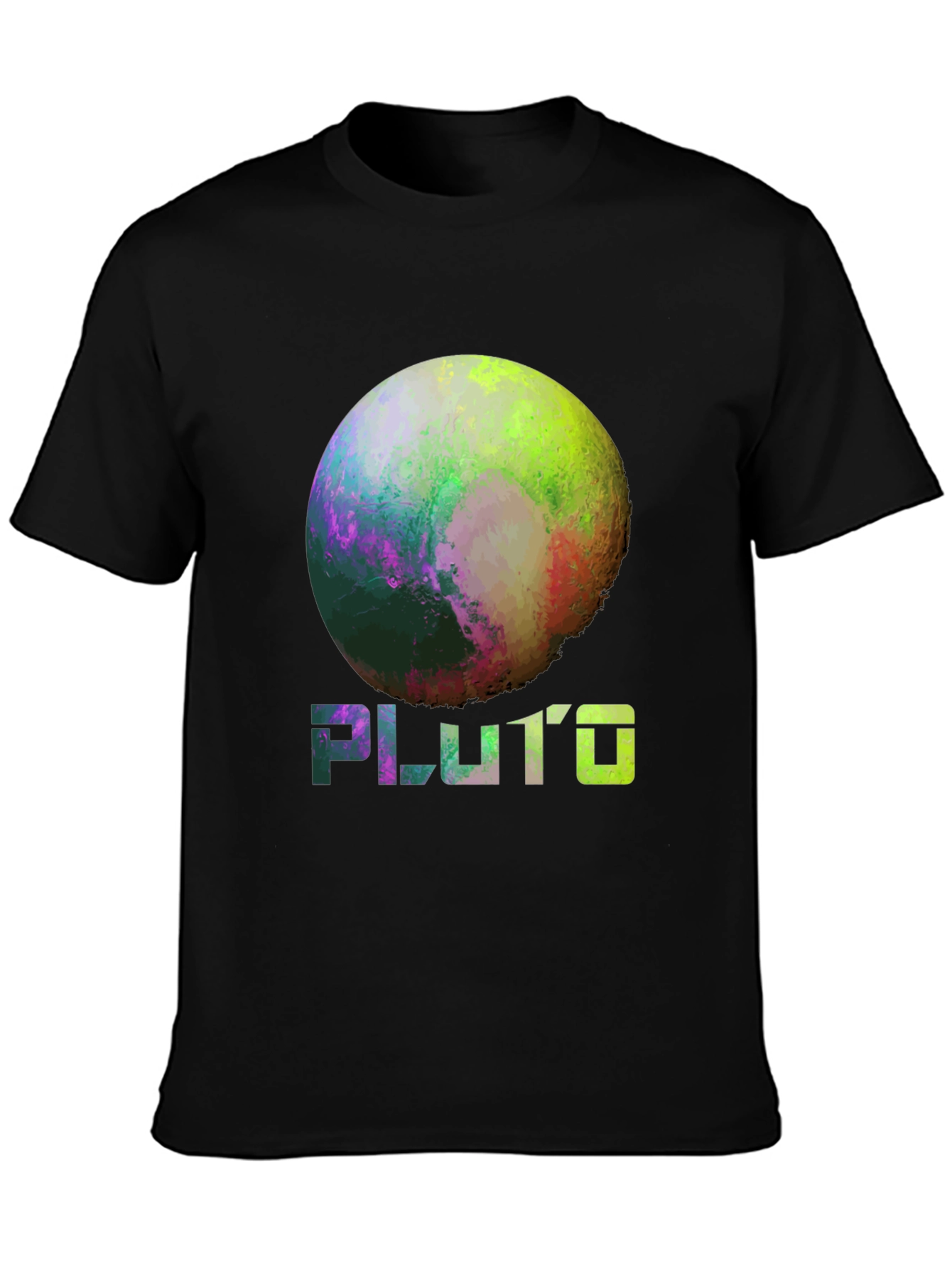 Pluto Planet Graphic Tee - Space Lover T-Shirt