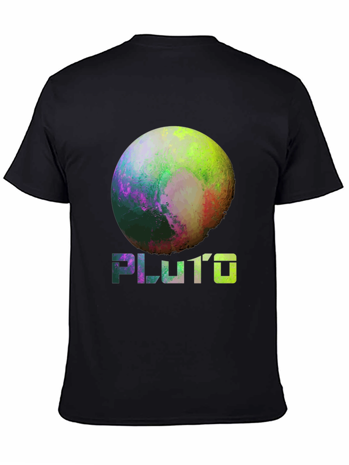 Pluto Planet Graphic Tee - Space Lover T-Shirt