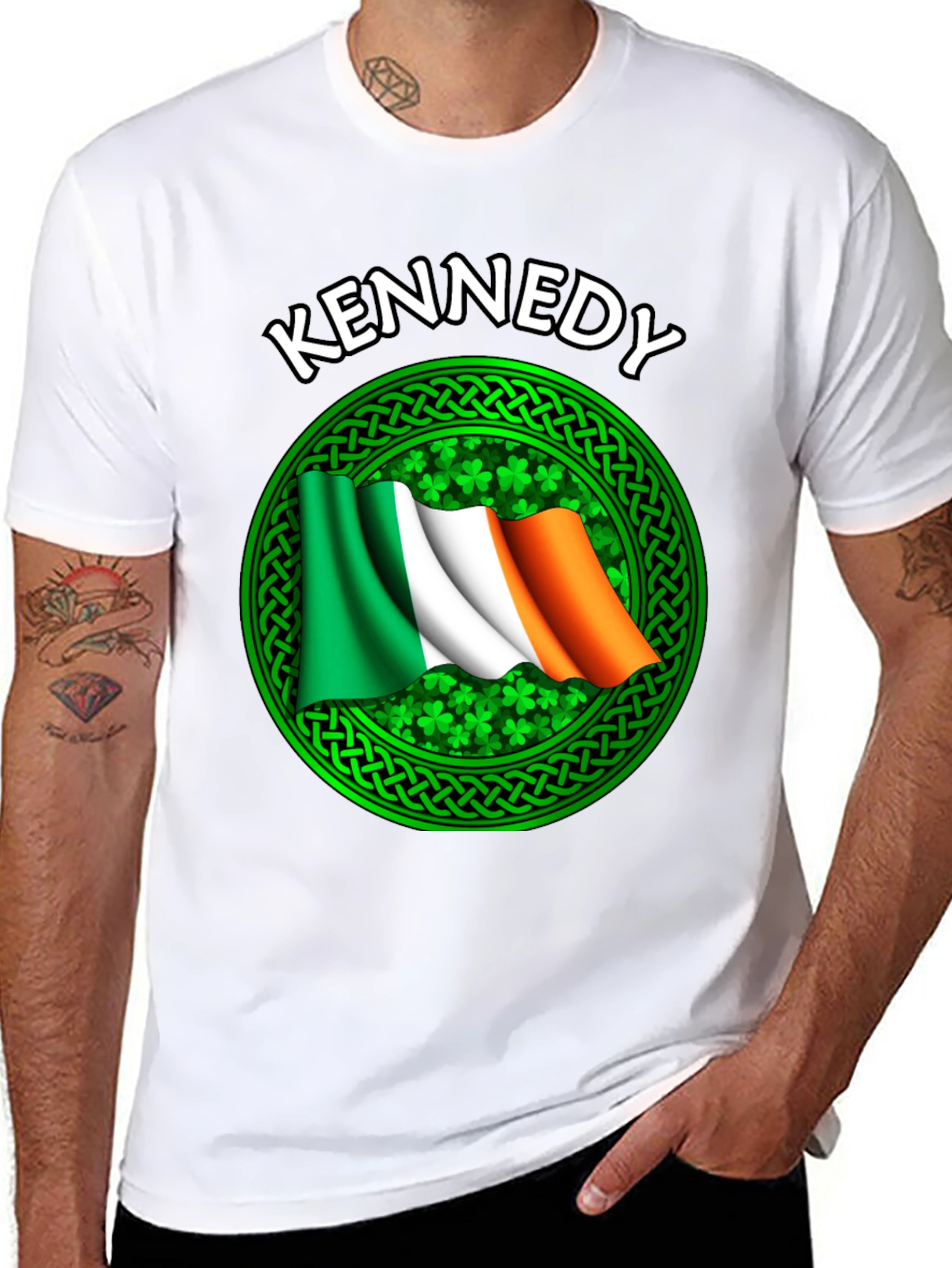 Kennedy Irish Pride T-Shirt - St. Patricks Day Tee