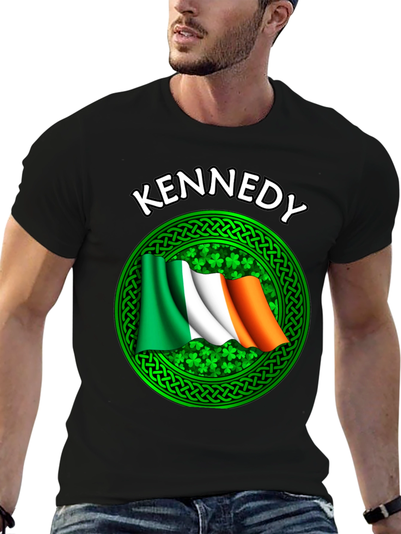 Kennedy Irish Pride T-Shirt - St. Patricks Day Tee