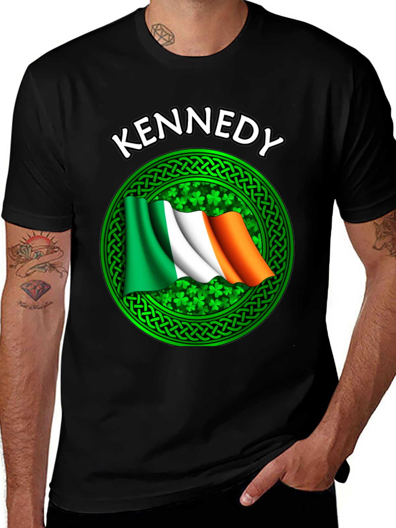 Kennedy Irish Pride T-Shirt - St. Patricks Day Tee