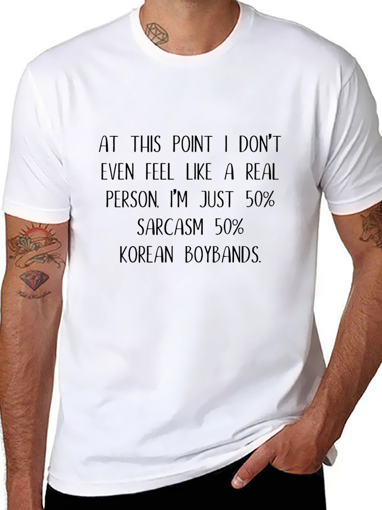 Sarcasm & K-Pop T-Shirt