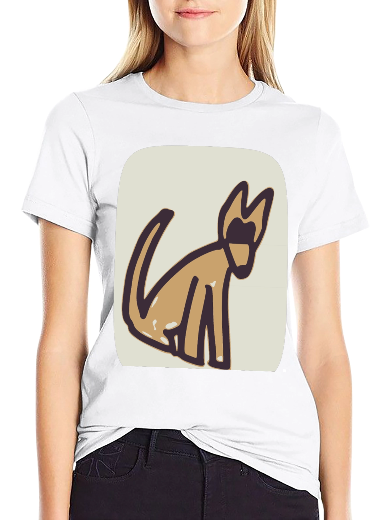 Dog Graphic Tee - Casual Comfort