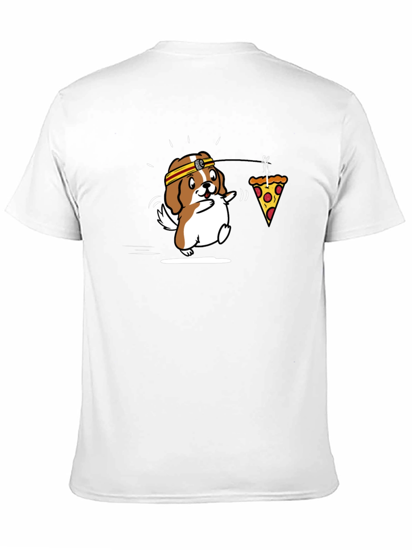 Dog Pizza Headband T-Shirt