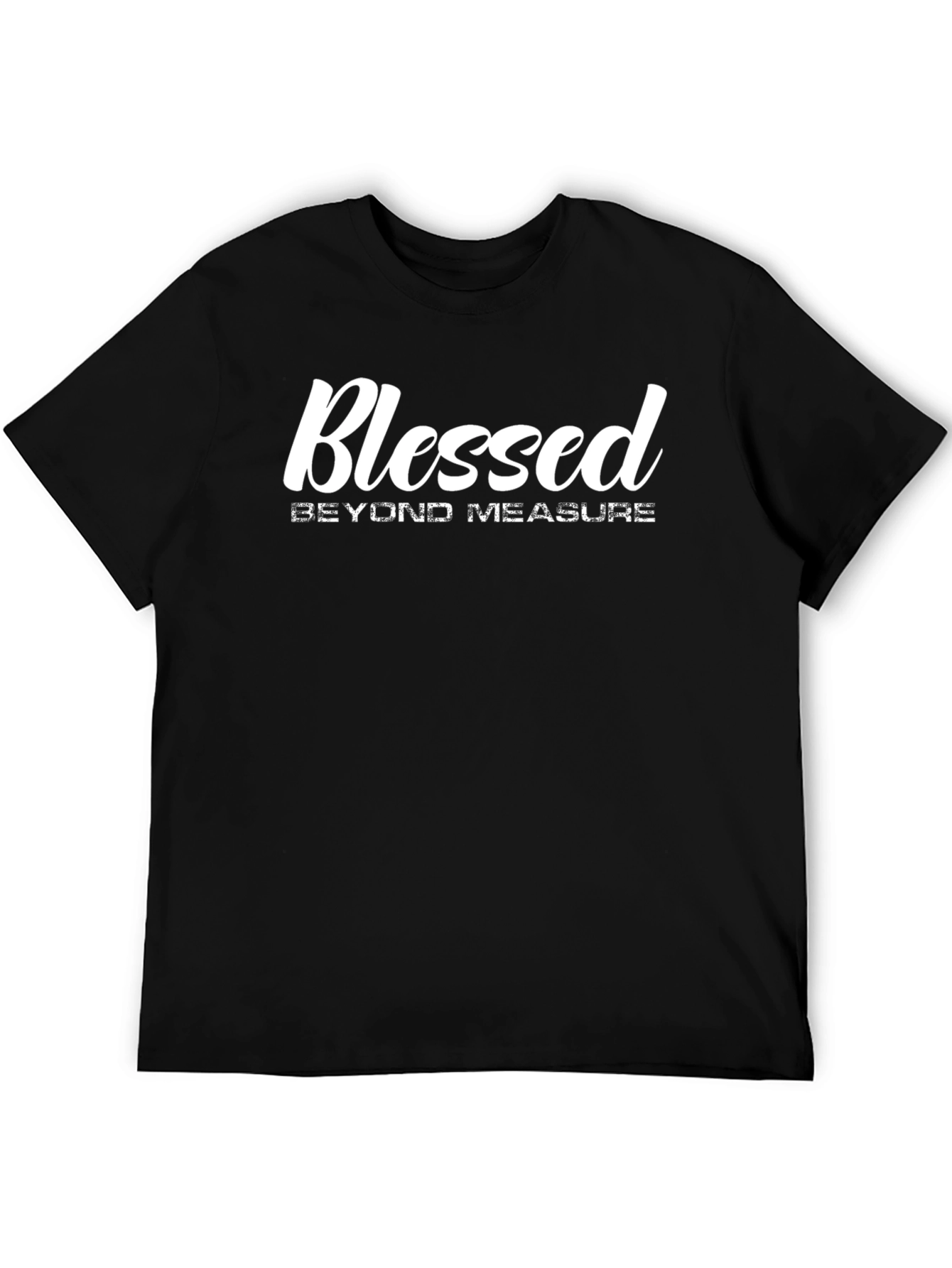 Blessed Beyond Measure Black T-Shirt
