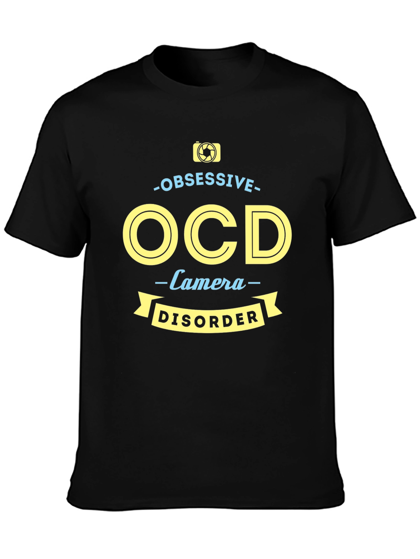 Obsessive Camera Disorder T-Shirt - Funny Photography Tee
