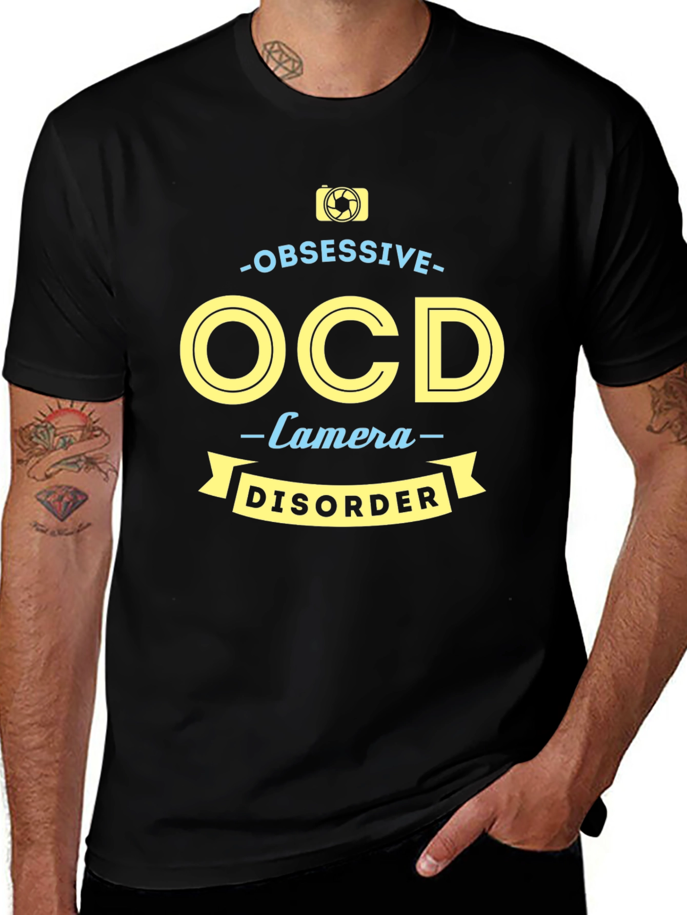 Obsessive Camera Disorder T-Shirt - Funny Photography Tee