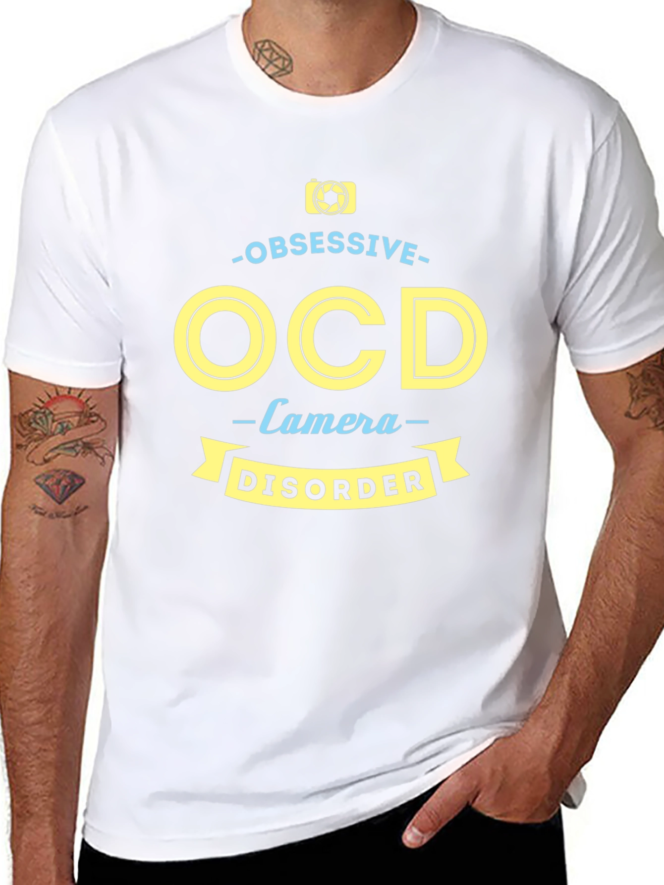 Obsessive Camera Disorder T-Shirt - Funny Photography Tee