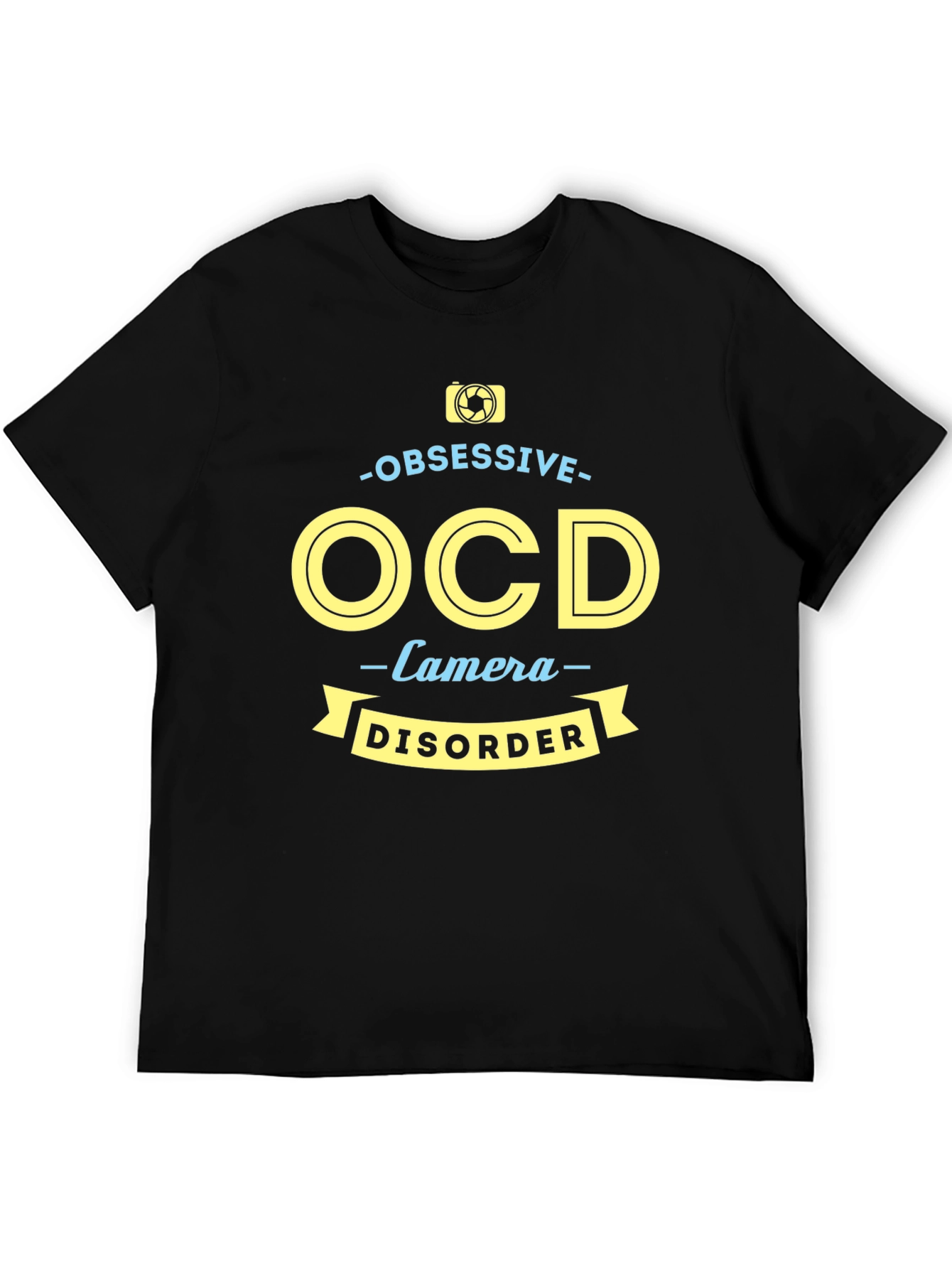 Obsessive Camera Disorder T-Shirt - Funny Photography Tee