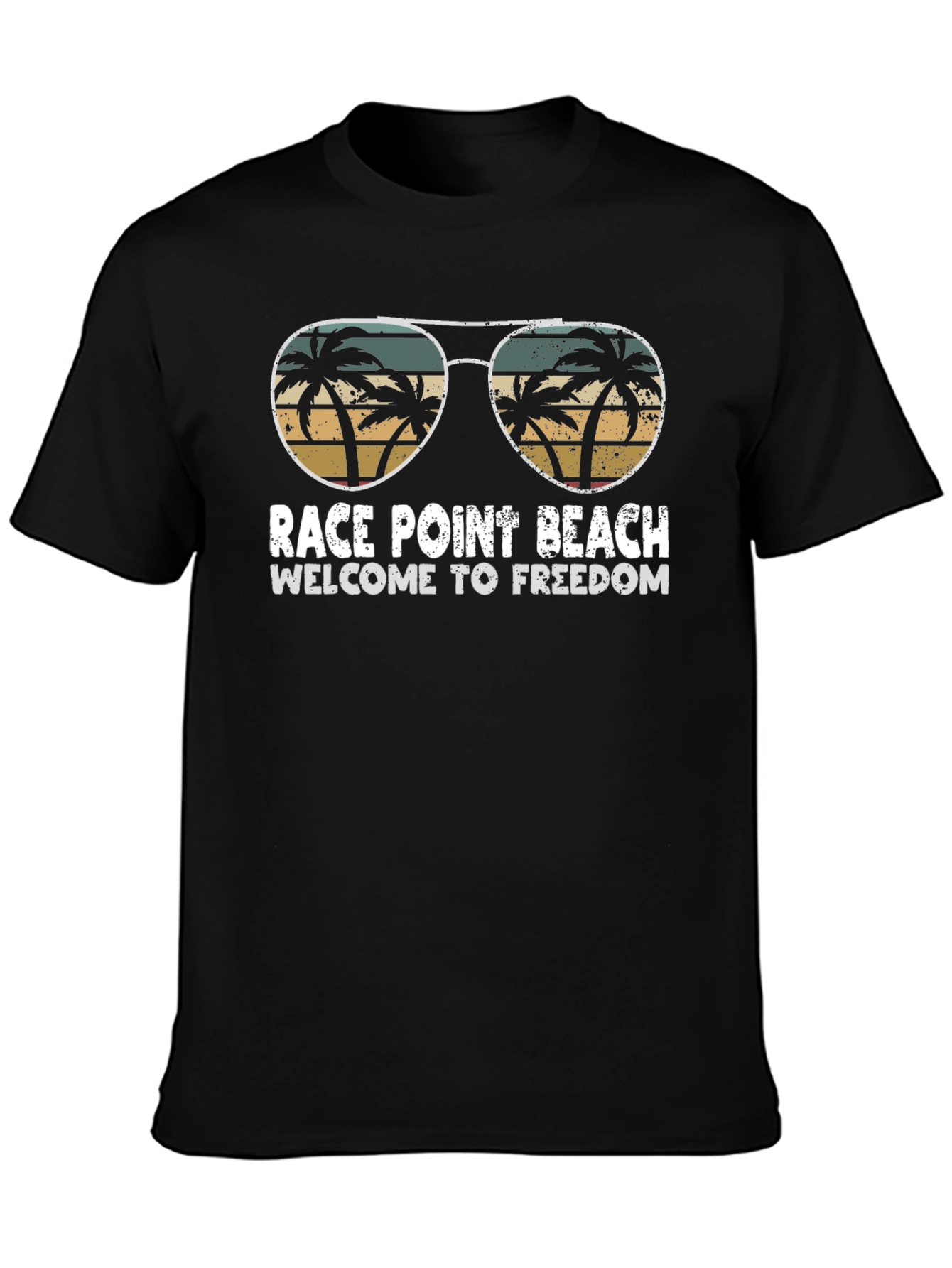 Race Point Beach T-Shirt: Welcome to Freedom