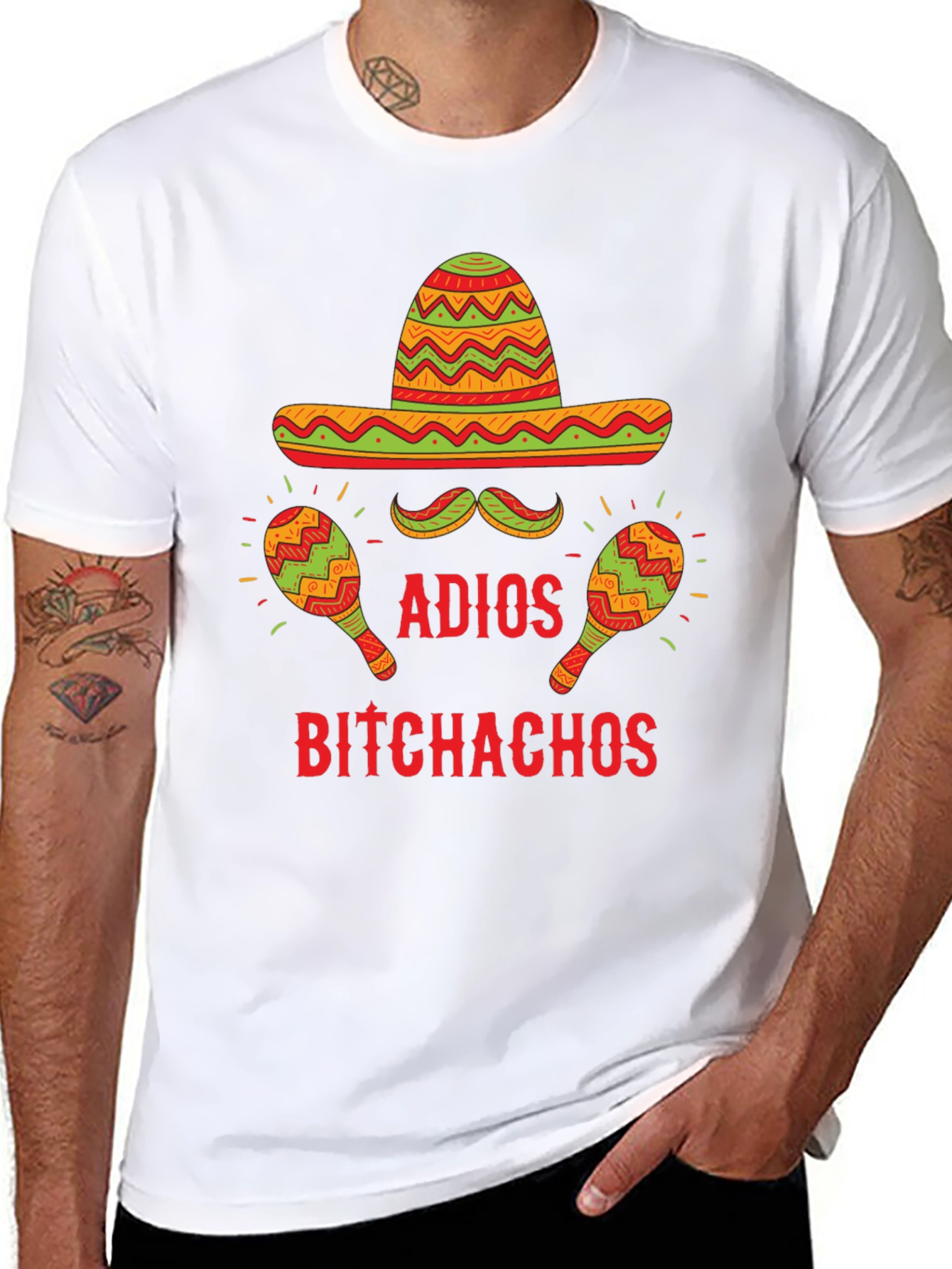 Adios Bitchachos Cinco de Mayo T-Shirt