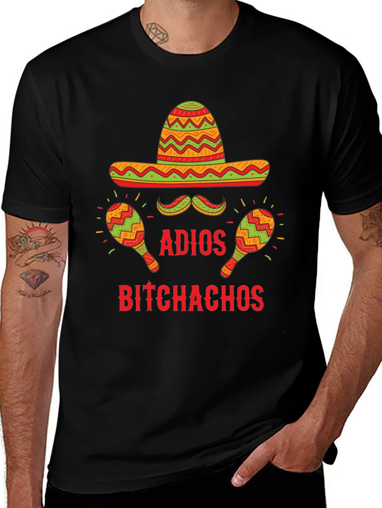 Adios Bitchachos Cinco de Mayo T-Shirt