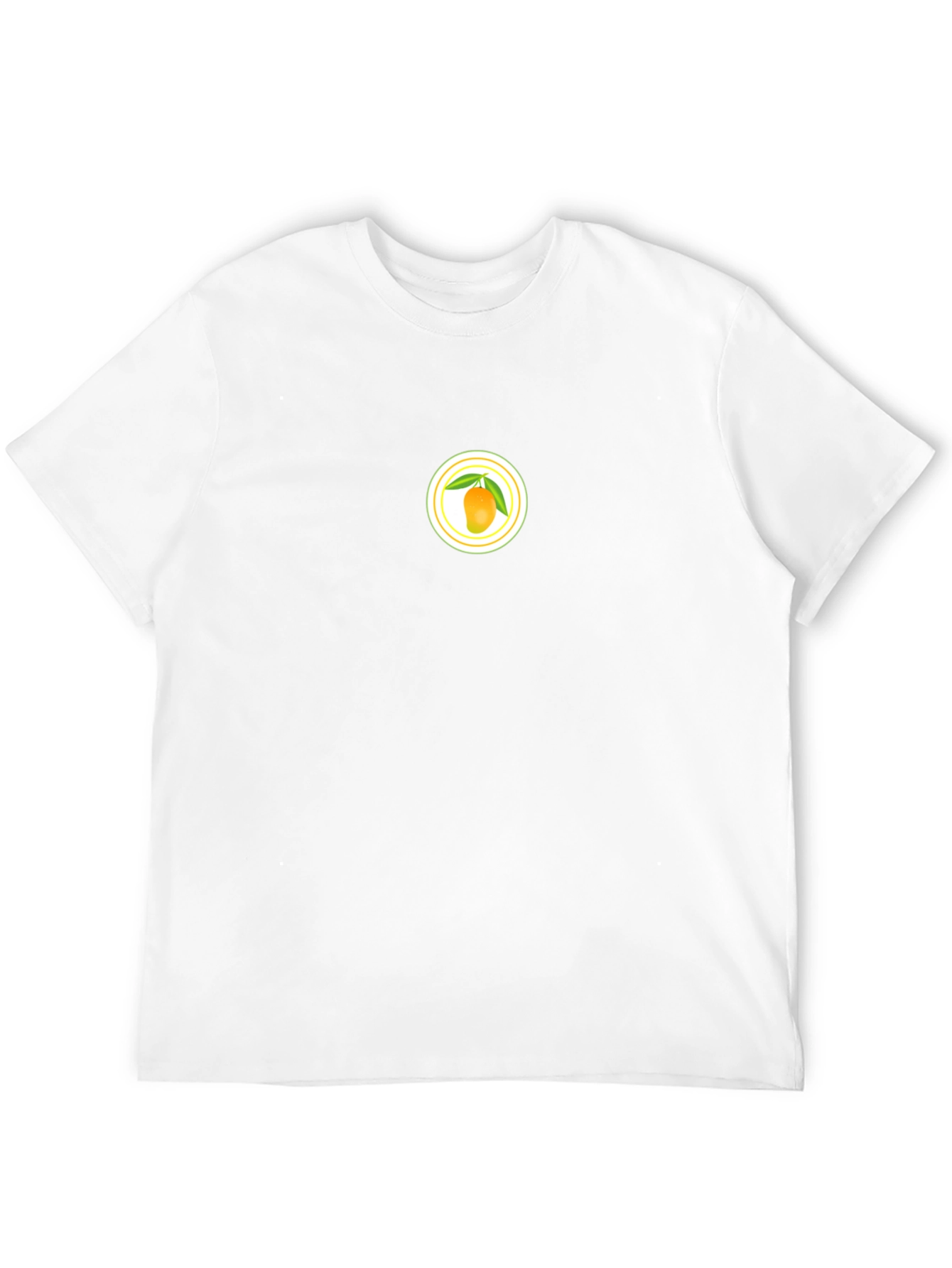 Mango Graphic Tee - Casual Black T-Shirt