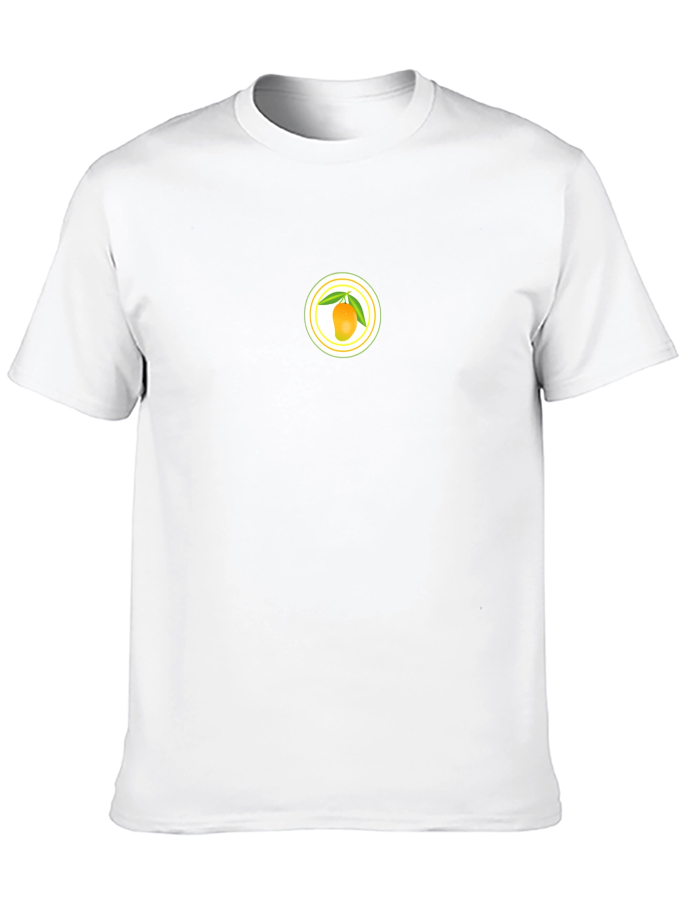 Mango Graphic Tee - Casual Black T-Shirt