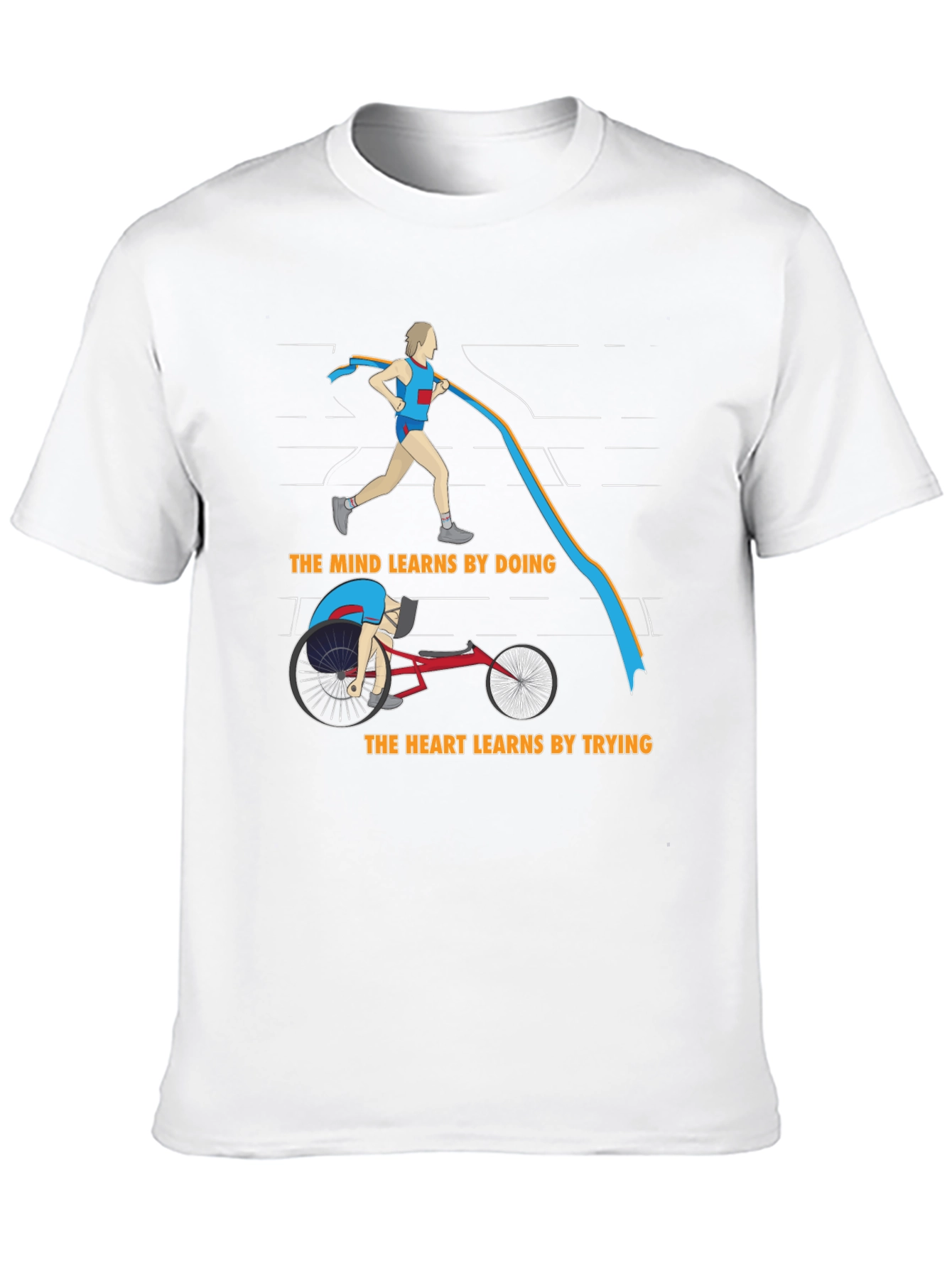 Mind and Heart Learn Unisex T-Shirt