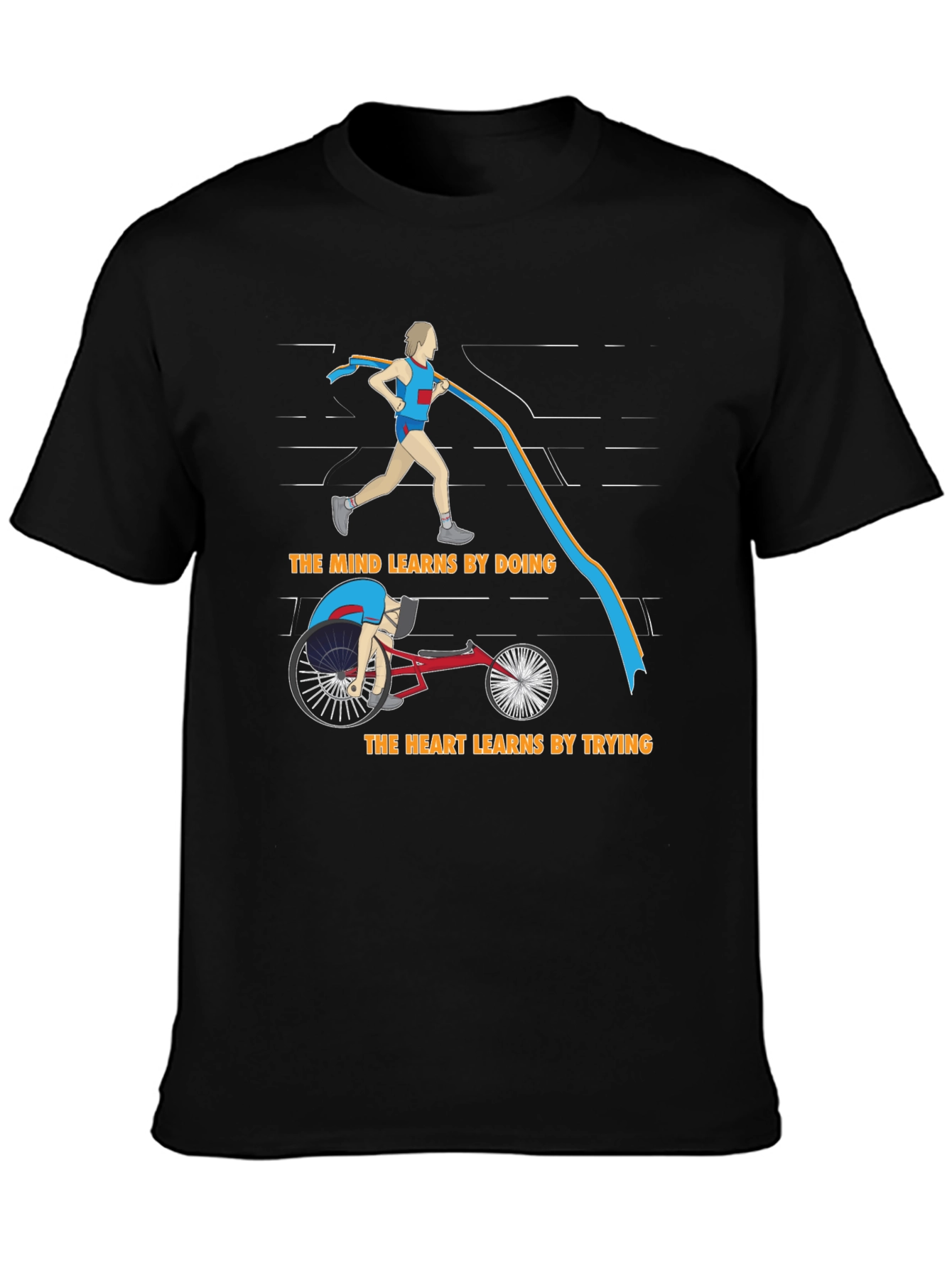 Mind and Heart Learn Unisex T-Shirt