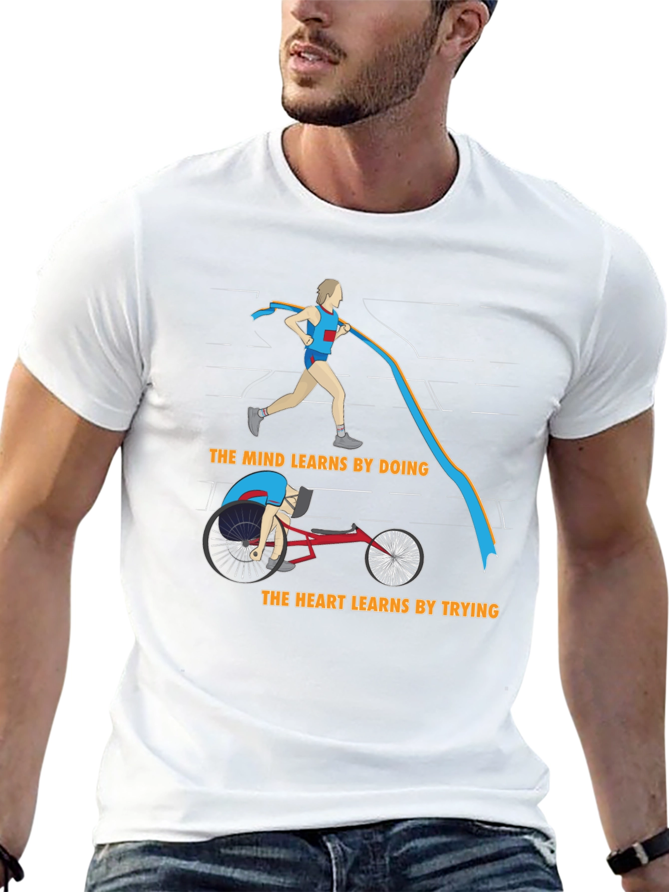 Mind and Heart Learn Unisex T-Shirt